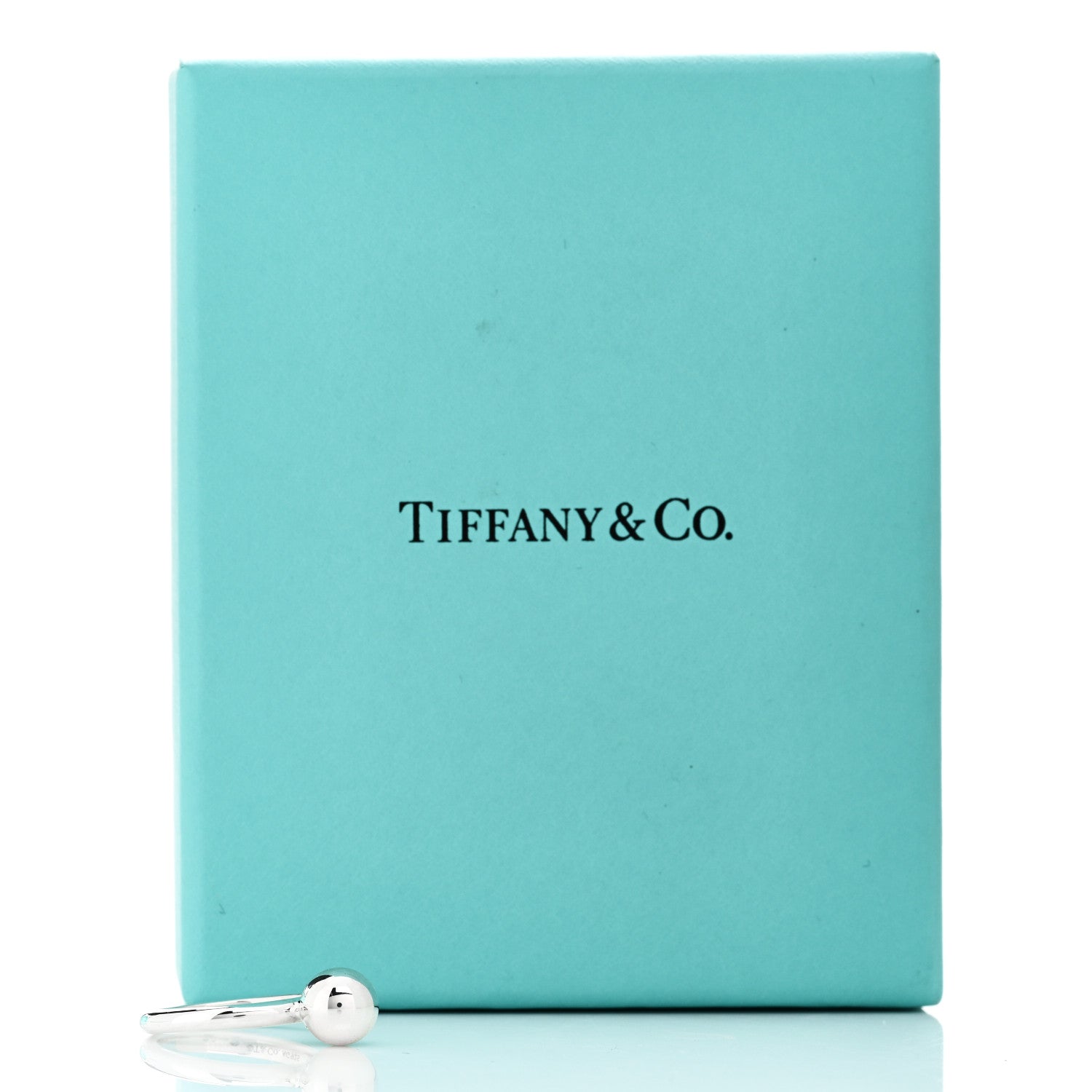 Tiffany Sterling Silver 8mm HardWear Ball Ring 49 4.75 7 of 7