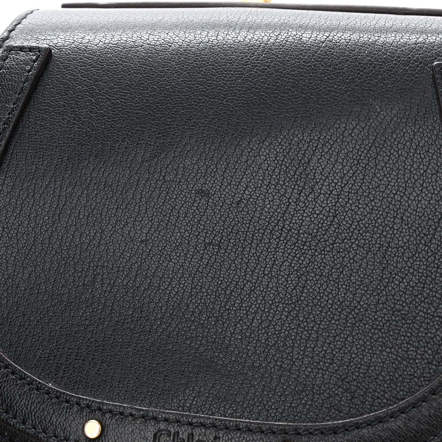 Calfskin Suede Small Nile Bracelet Bag Black