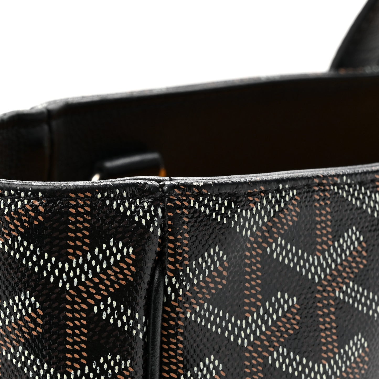 Goyardine Voltaire III Tote Black