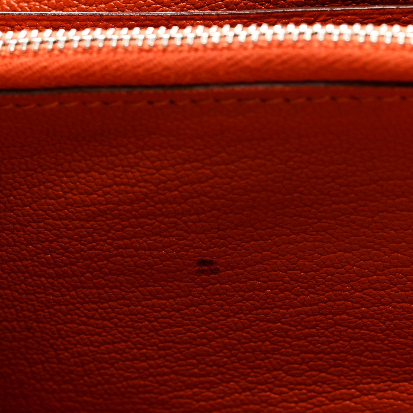Chevre Mysore Kelly Longue Wallet Orange