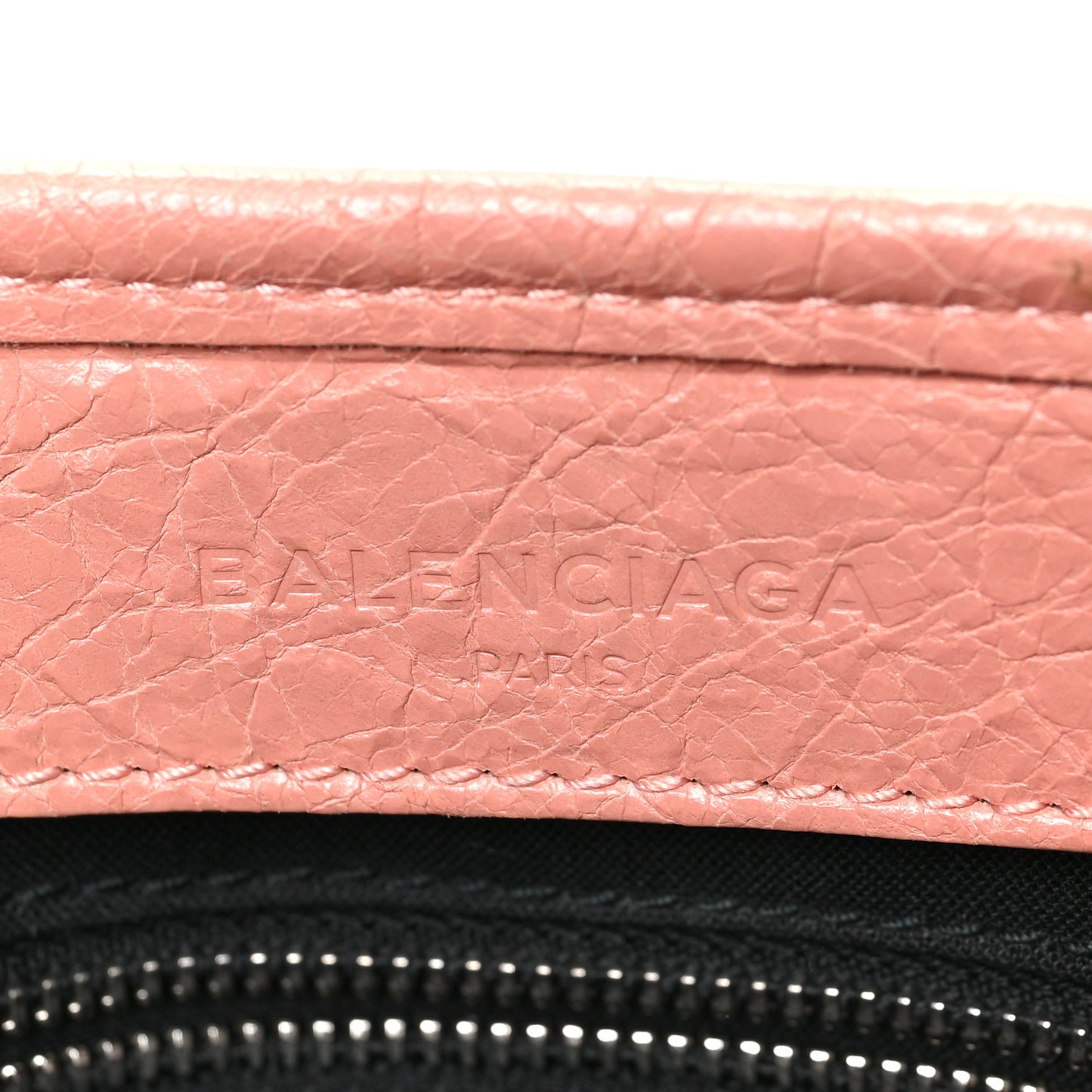 Agneau Stadio Ruban Viscose Navy Cabas XS Rose Ballerine