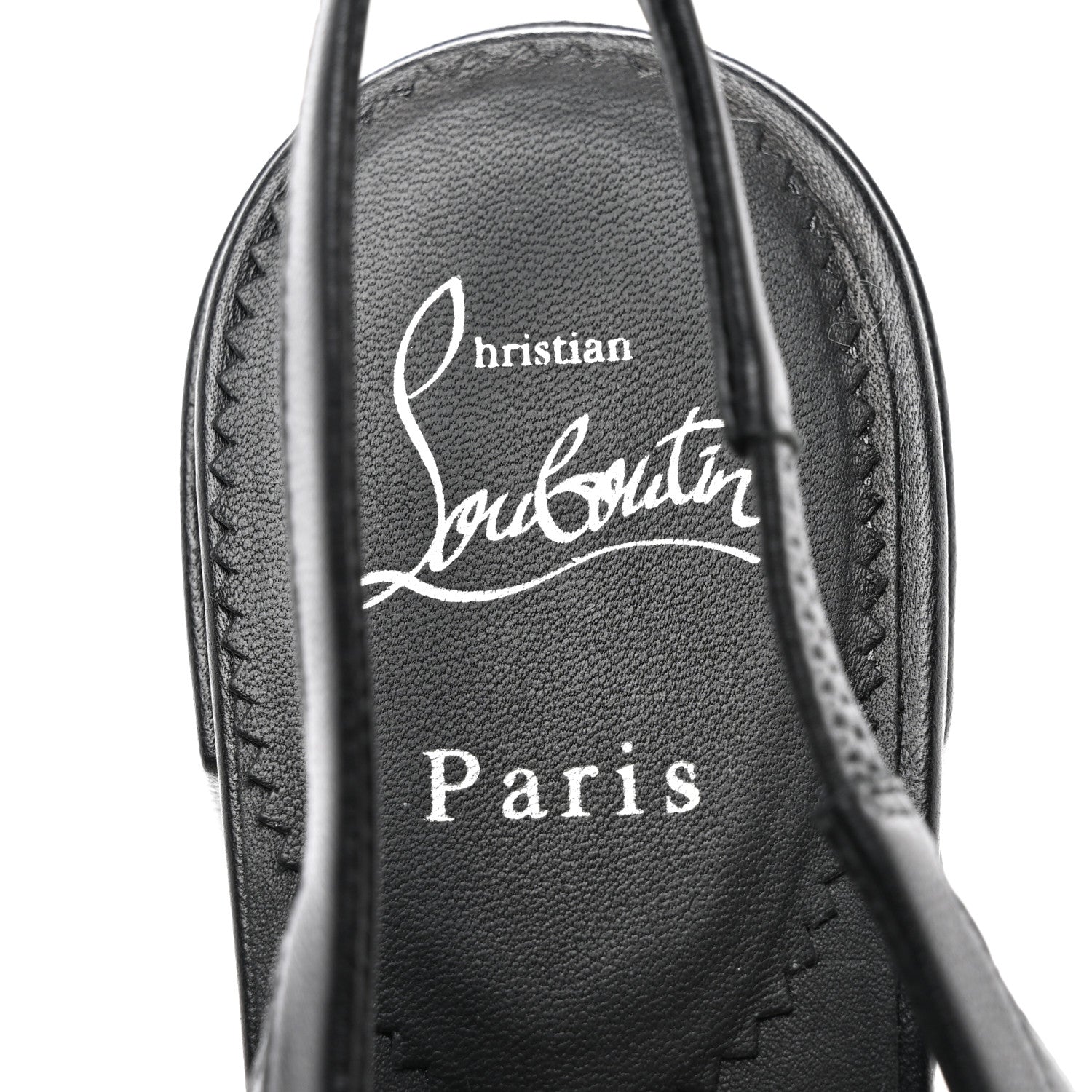Christian Louboutin Nappa Mamaflirt 30mm Bow Sling Ballerinas 40.5 Black 7 of 8