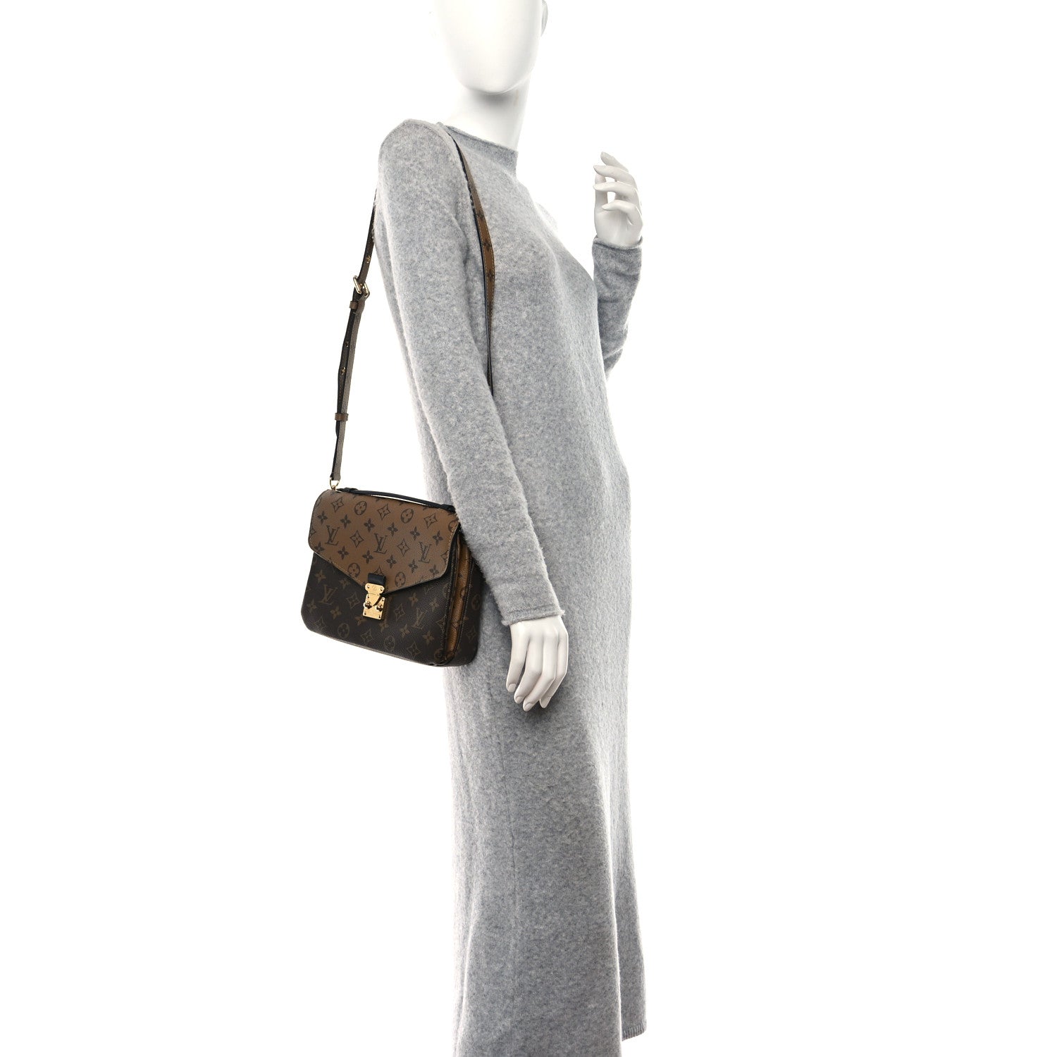 Louis Vuitton Reverse Monogram Pochette Metis 2 of 8