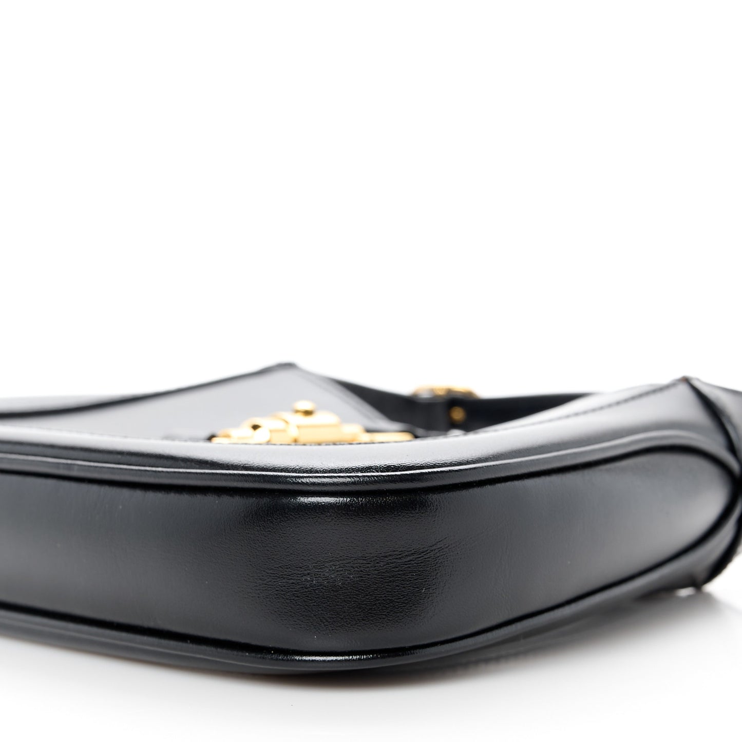 Boarded Dyana Lux Calfskin Mini Jackie 1961 Hobo Black