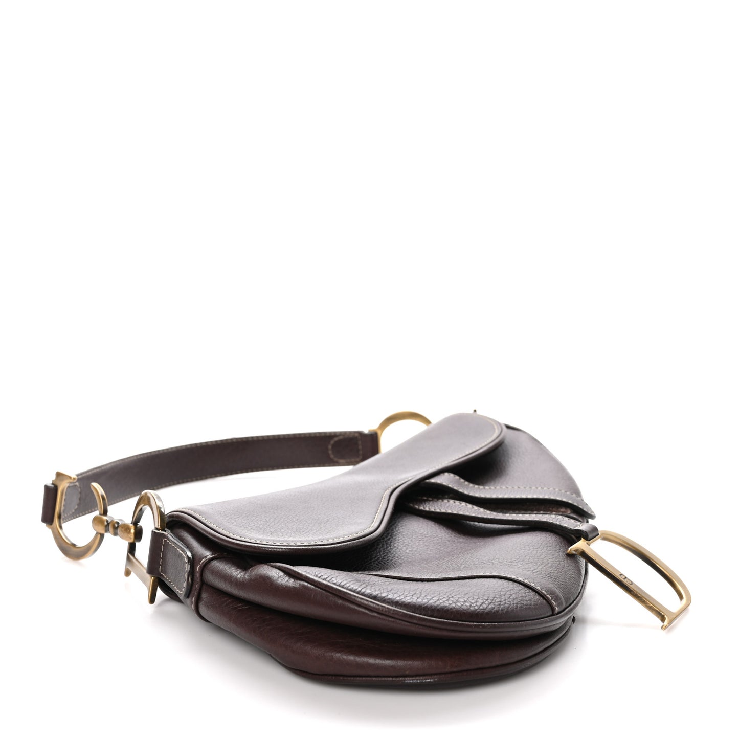 Calfskin Saddle Bag Brown