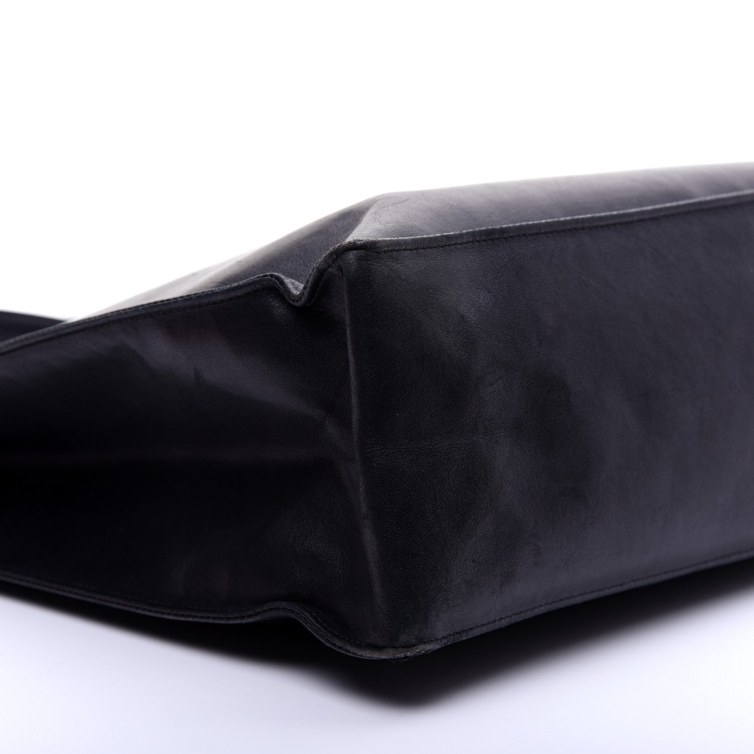 Chanel Lambskin CC Tote Black 6 of 12