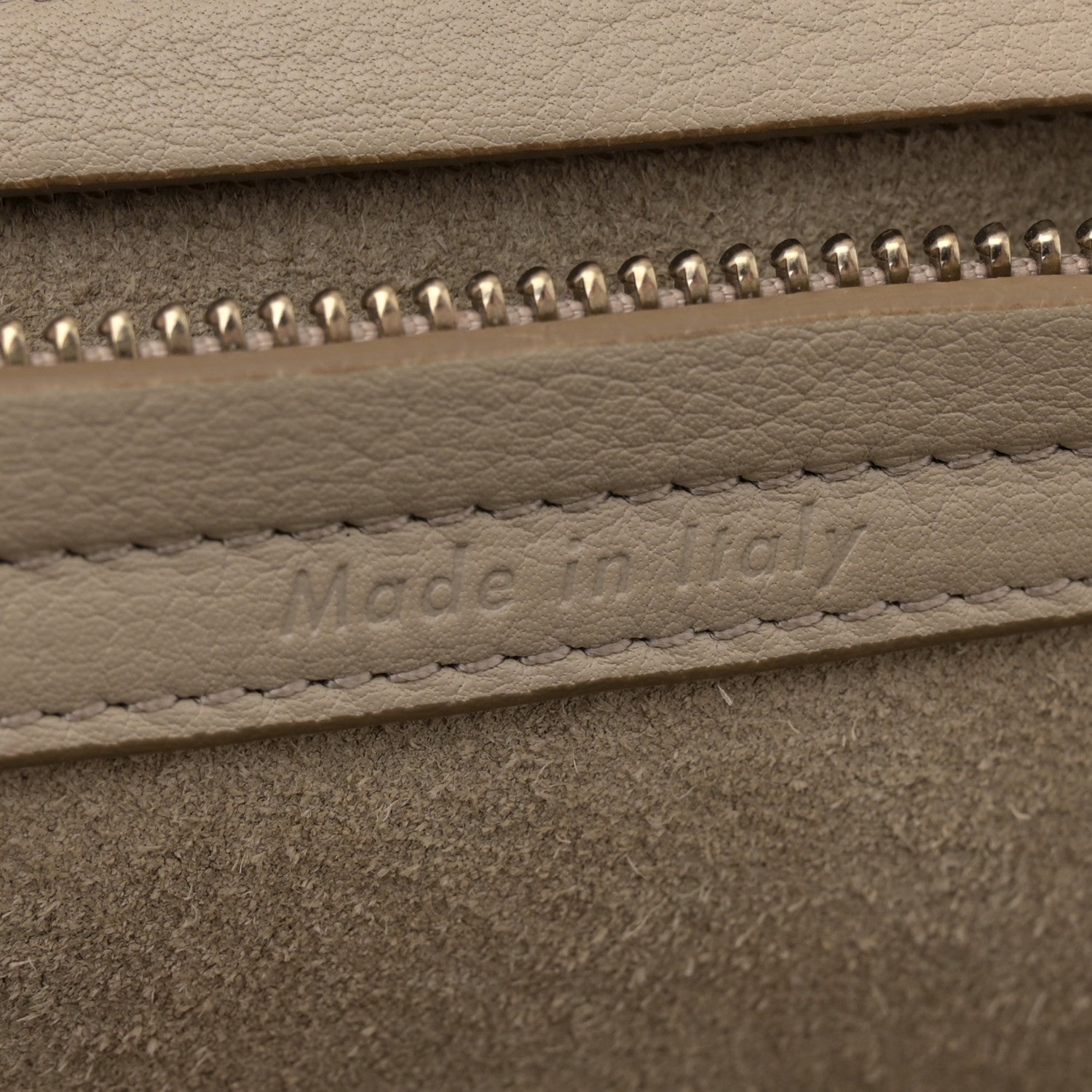 Celine Supple Calfskin Medium Phantom Luggage Beige 7 of 16