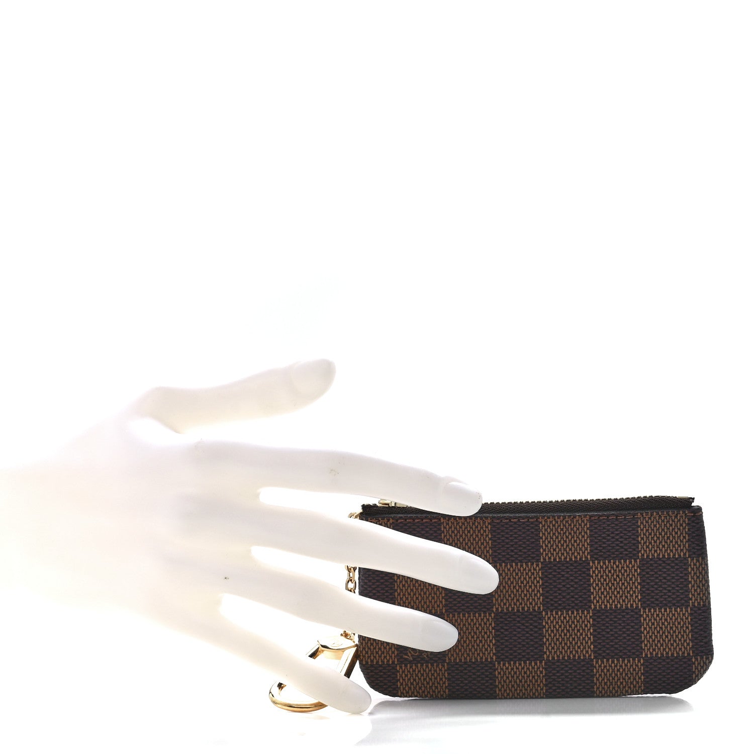Louis Vuitton Damier Ebene Key Pouch 2 of 11