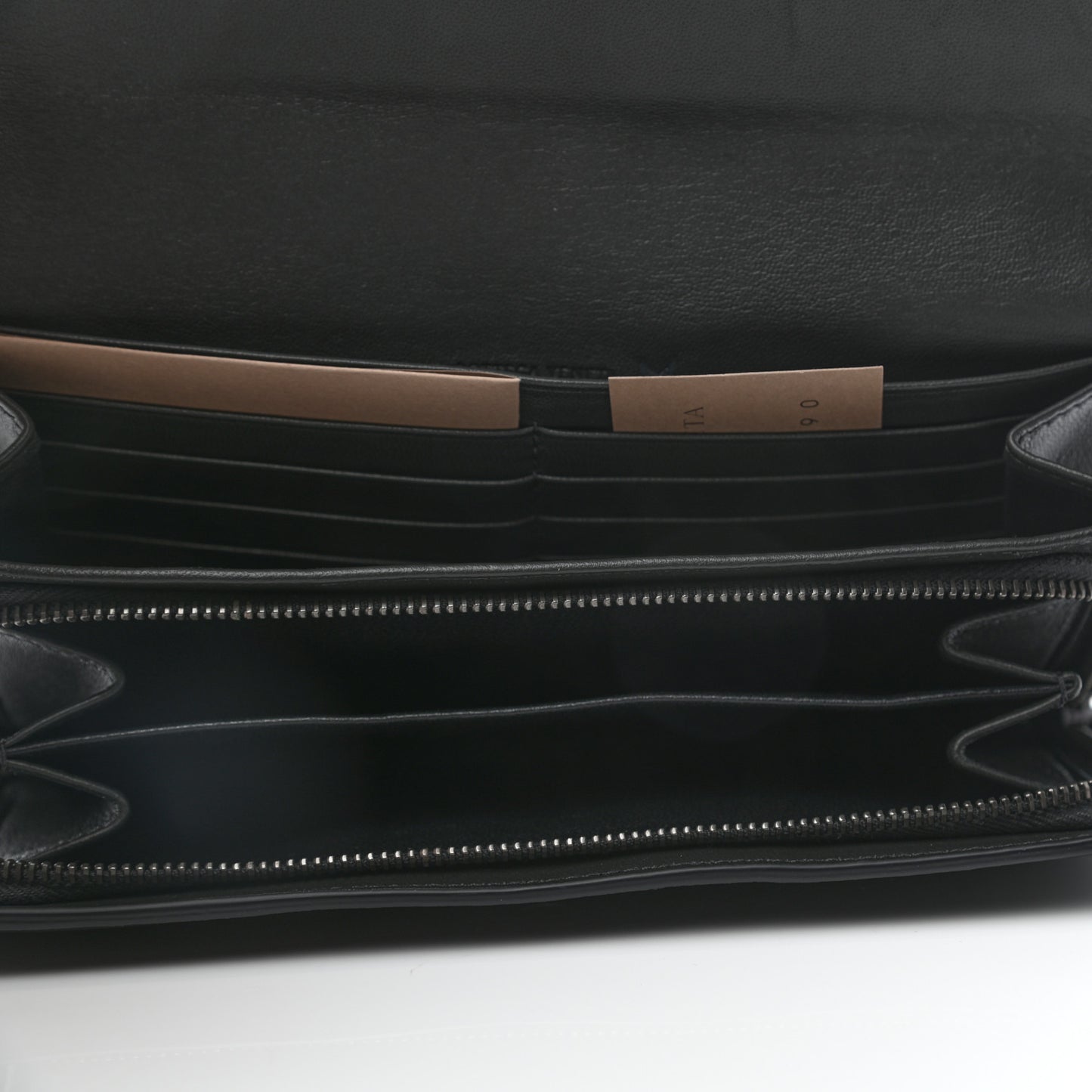 Nappa Flowers Continental Flap Wallet Grey