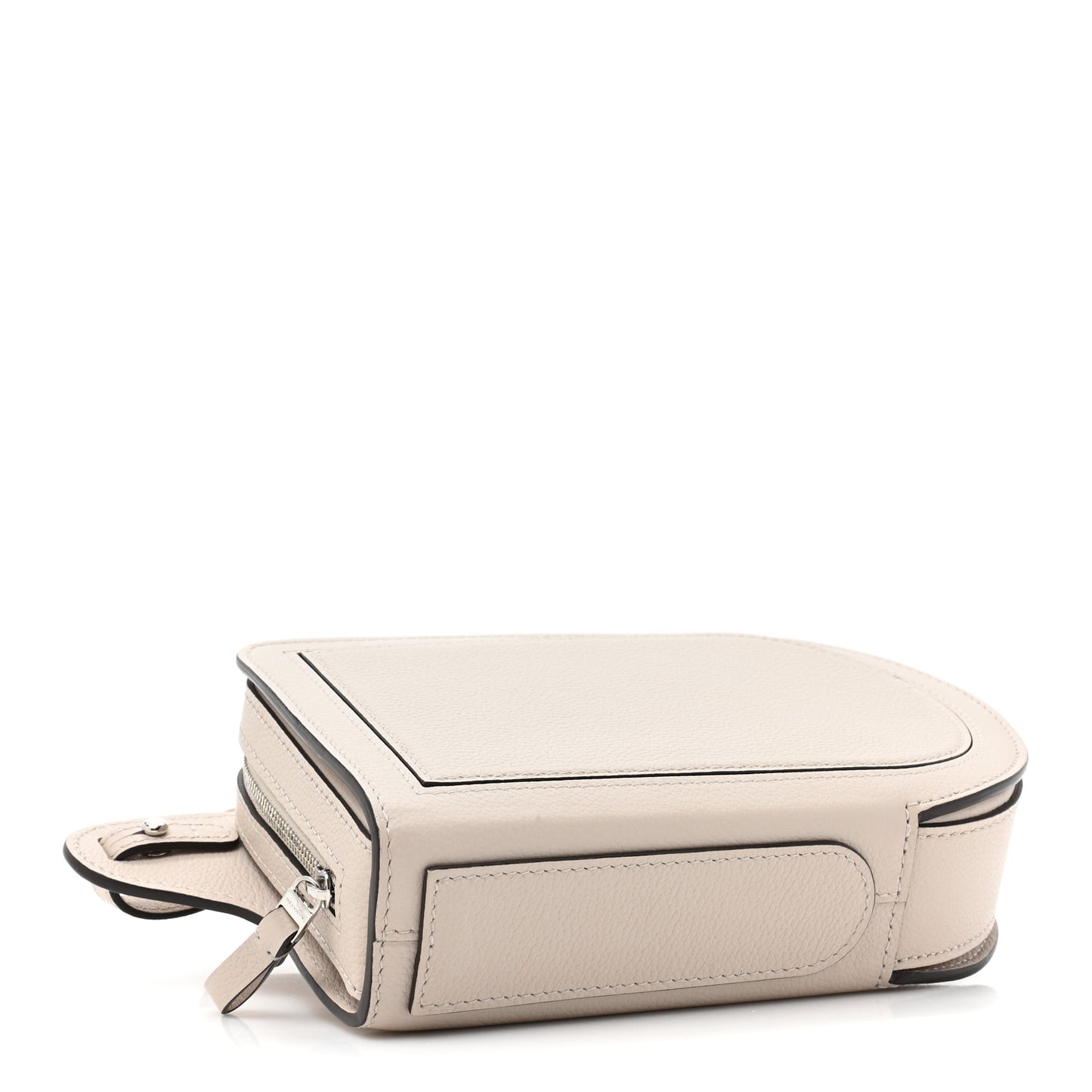 Jumping Calfskin Pin City Sling Bag Sesame