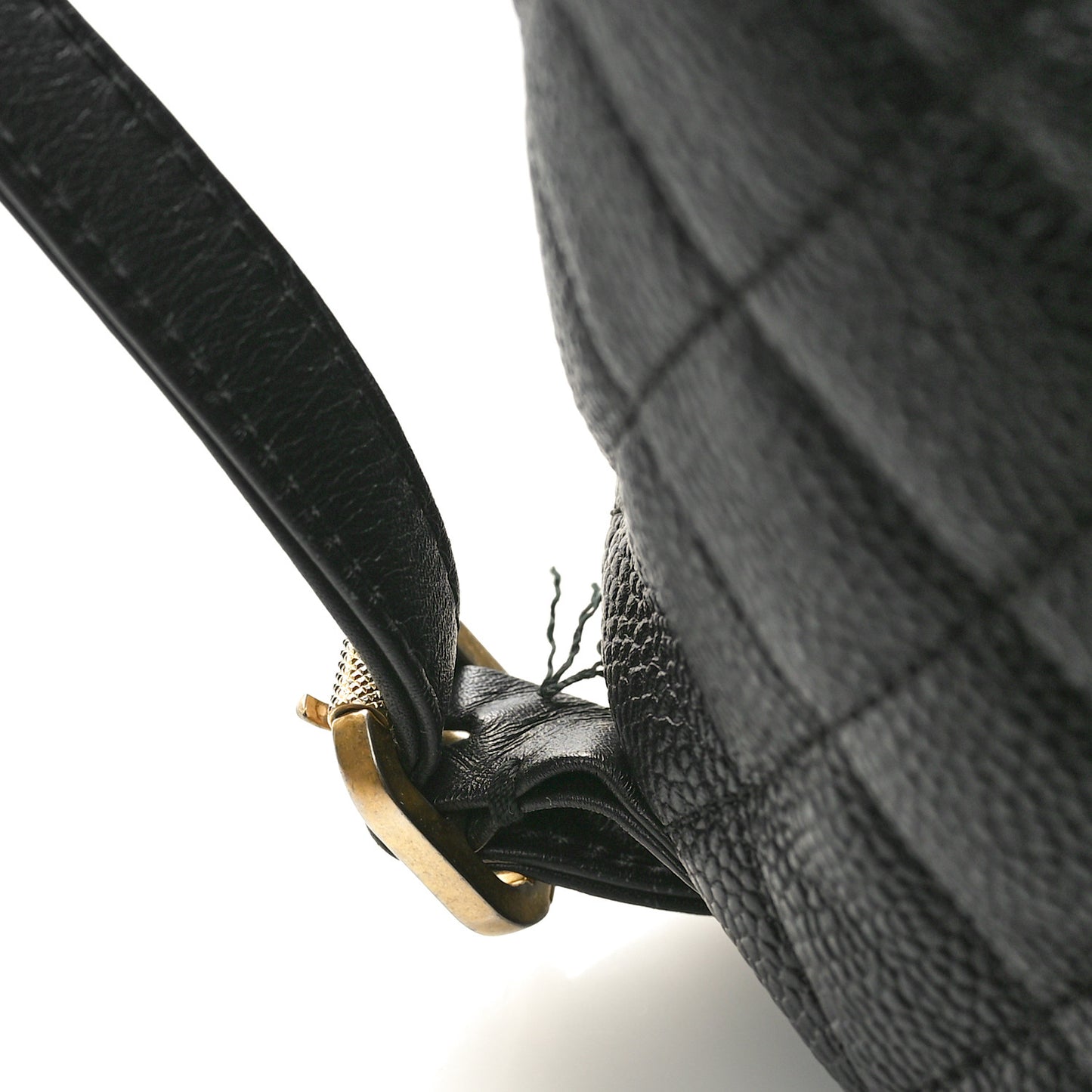 Caviar Quilted Small Filigree Backpack Black