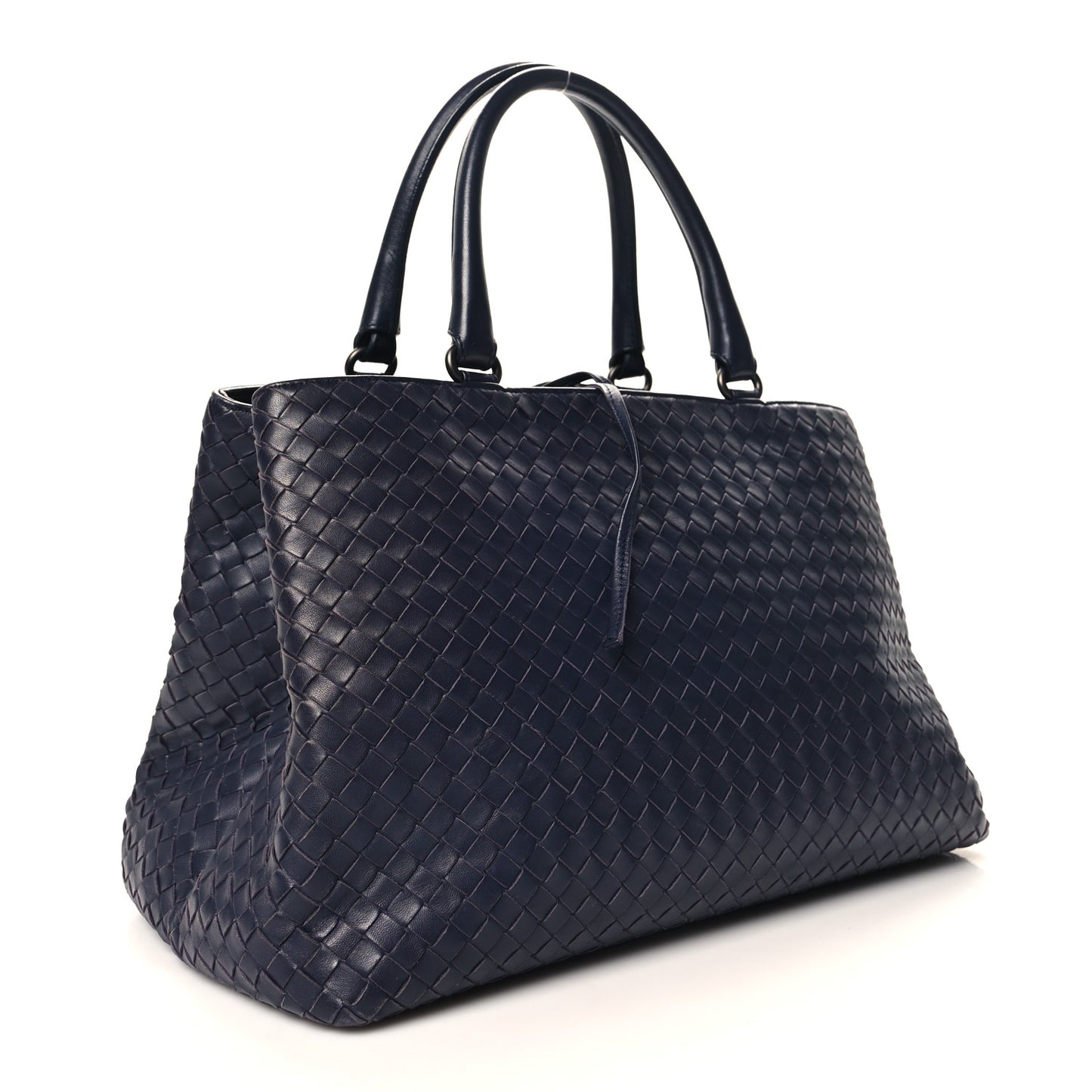 Nappa Intrecciato Milano Tote Grape