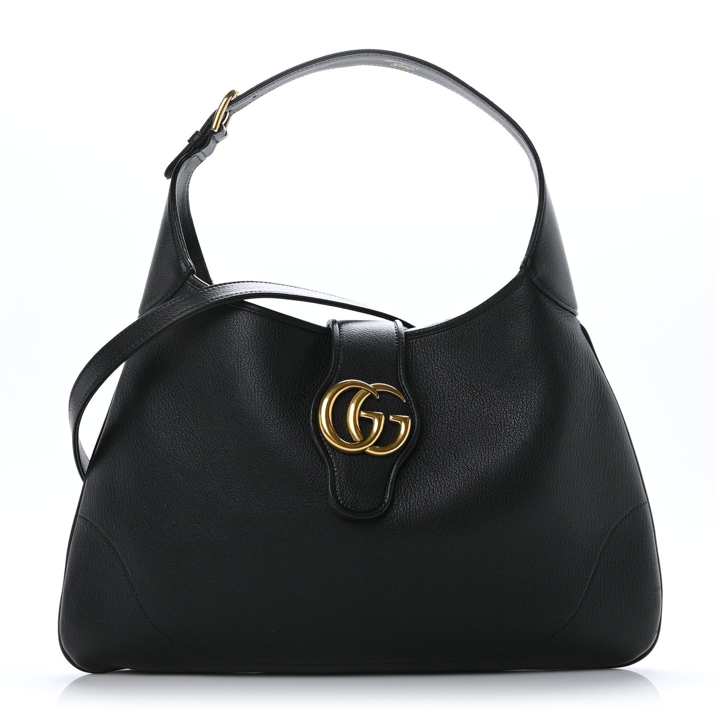 Goatskin Medium Aphrodite Shoulder Bag Black