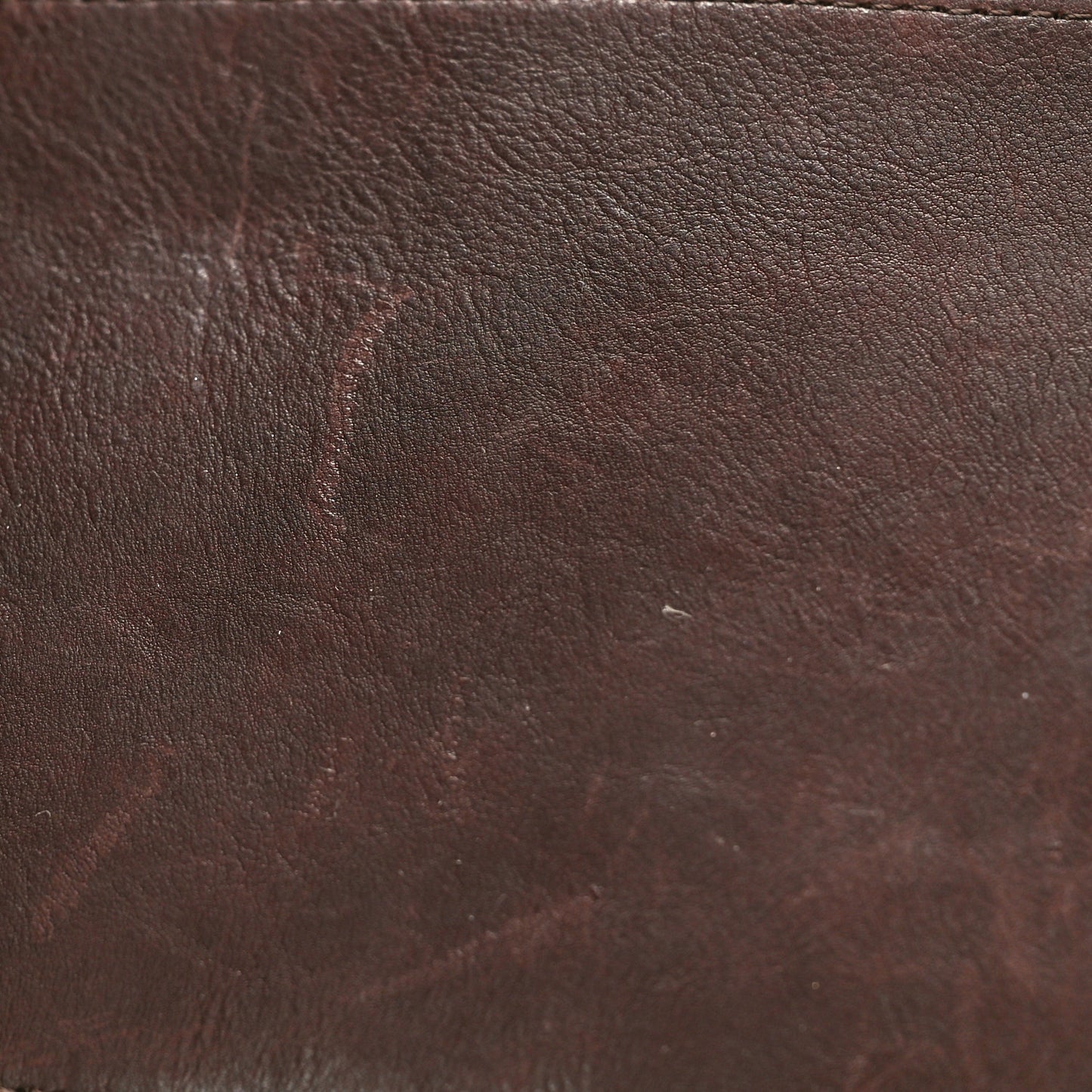 Lambskin Timeless CC Wallet on Chain WOC Dark Brown