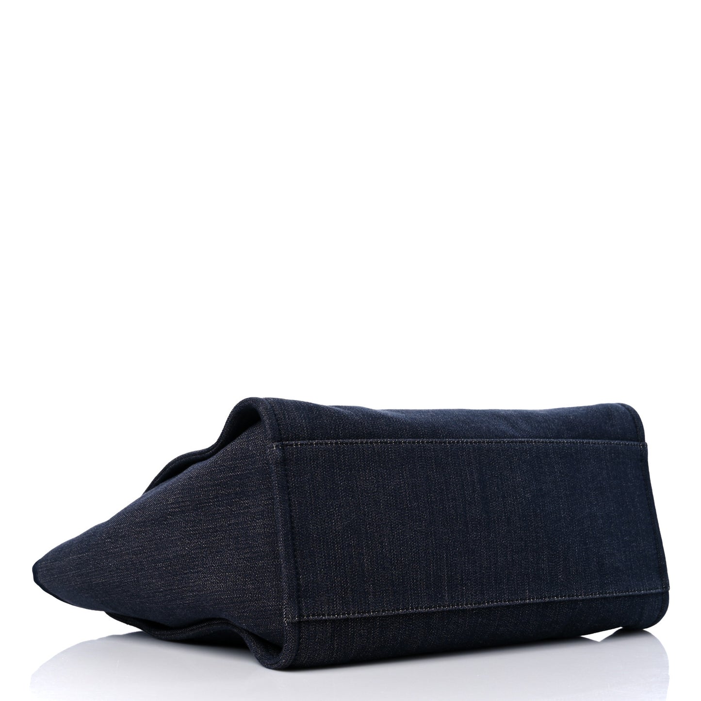 Denim Medium Deauville Tote Dark Blue