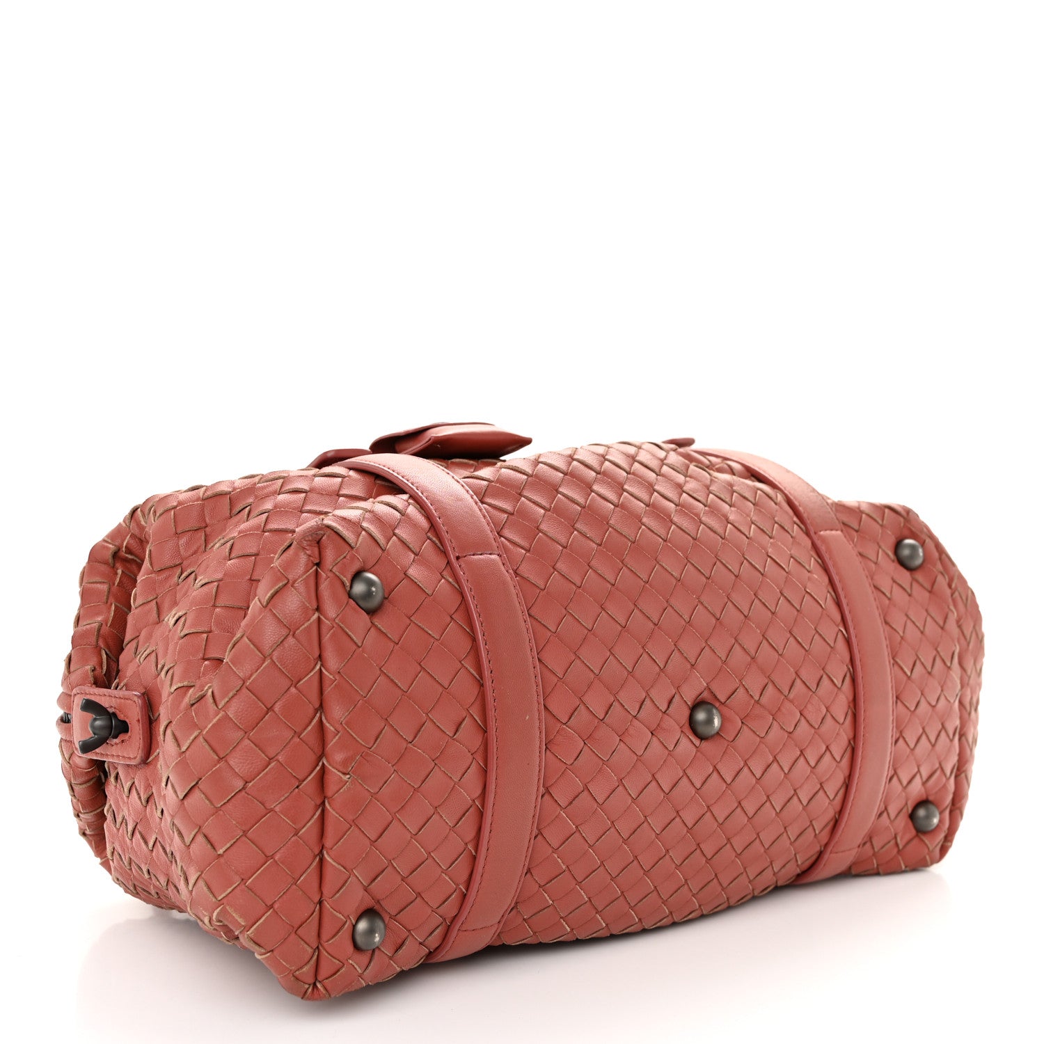 Bottega Veneta Nappa Intrecciato Montaigne Rings Satchel Pompei 4 of 13