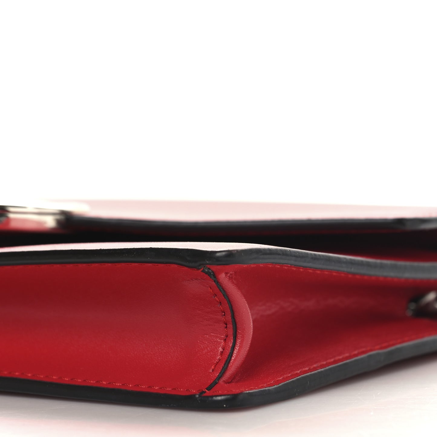 Vitello Liberty Lucido F is Fendi Medium Envelope Wallet on Chain Fragola