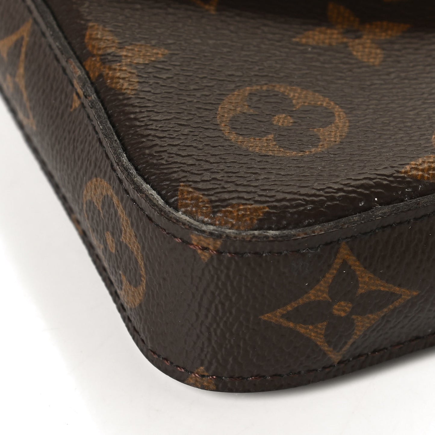 Monogram Pochette Felicie Chain Wallet Fuchsia