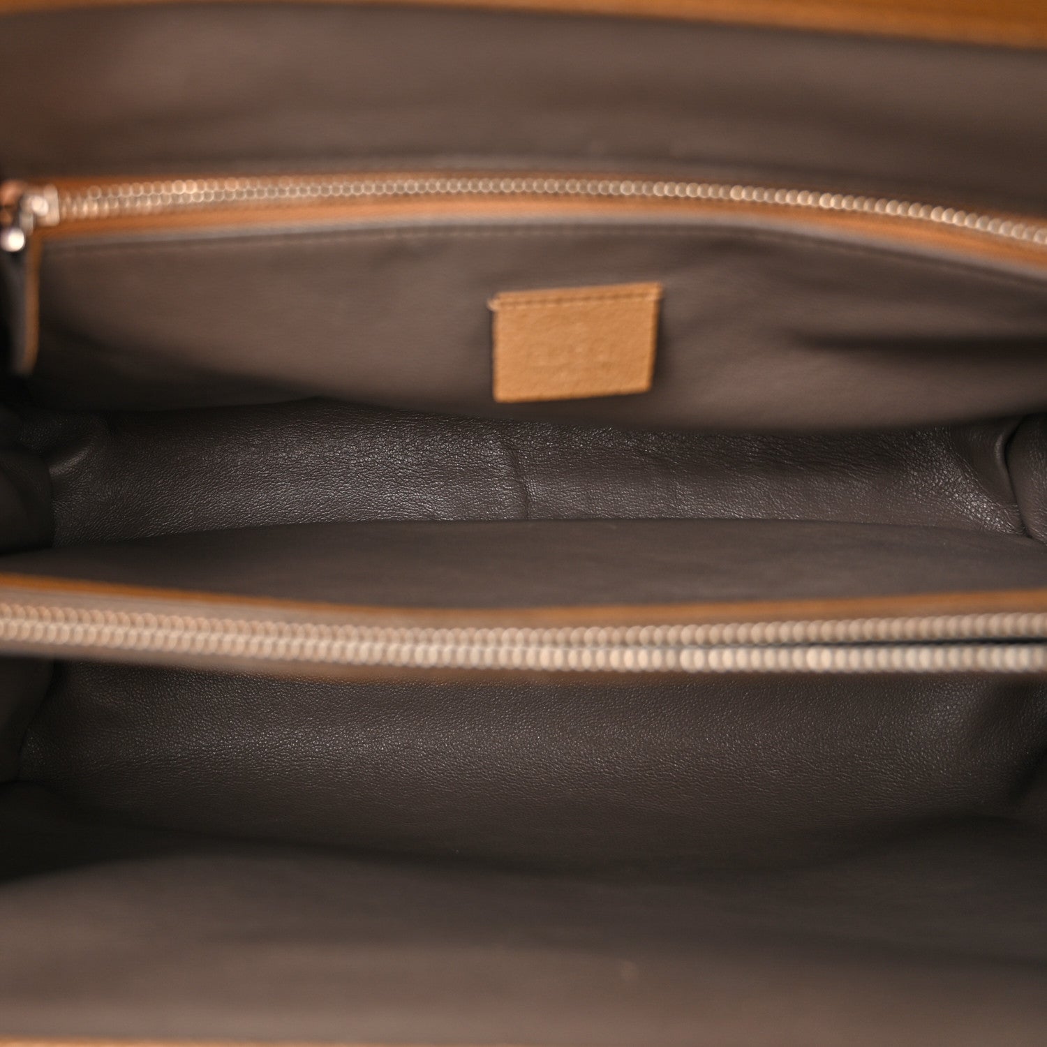 Gucci Grainy Calfskin Medium Zumi Top Handle Bag Friky Taupe 5 of 10