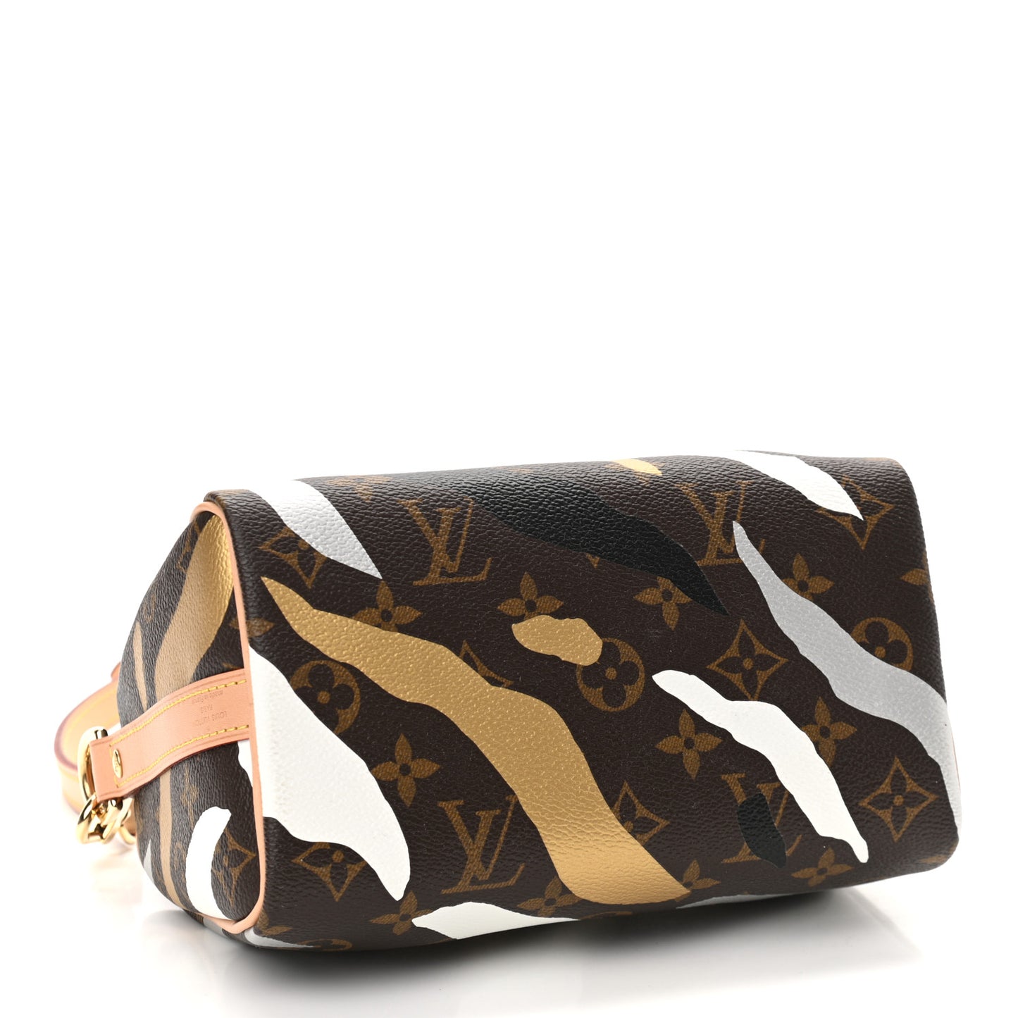 X LOL Monogram Speedy BB Gold Silver