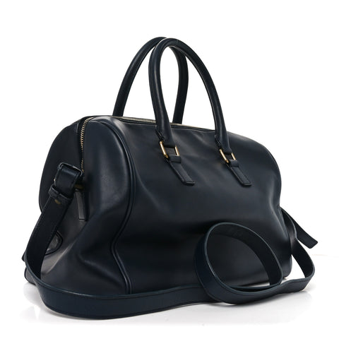 Calfskin Classic Duffle 6 Marine
