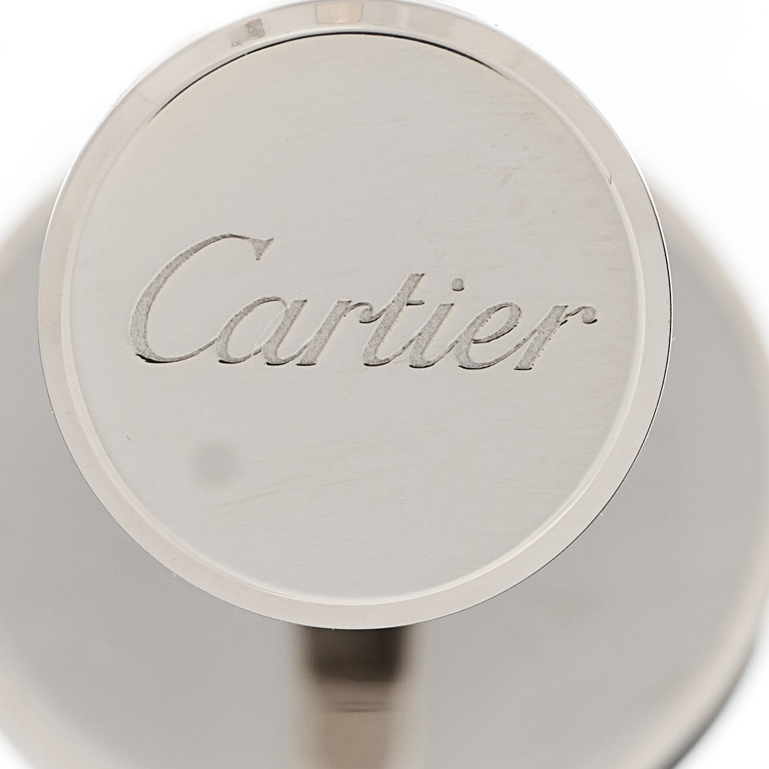 Sterling Silver Palladium C de Cartier Cufflinks
