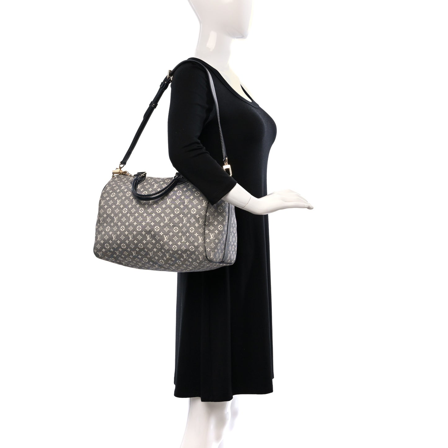 Monogram Idylle Speedy Bandouliere 30 Encre
