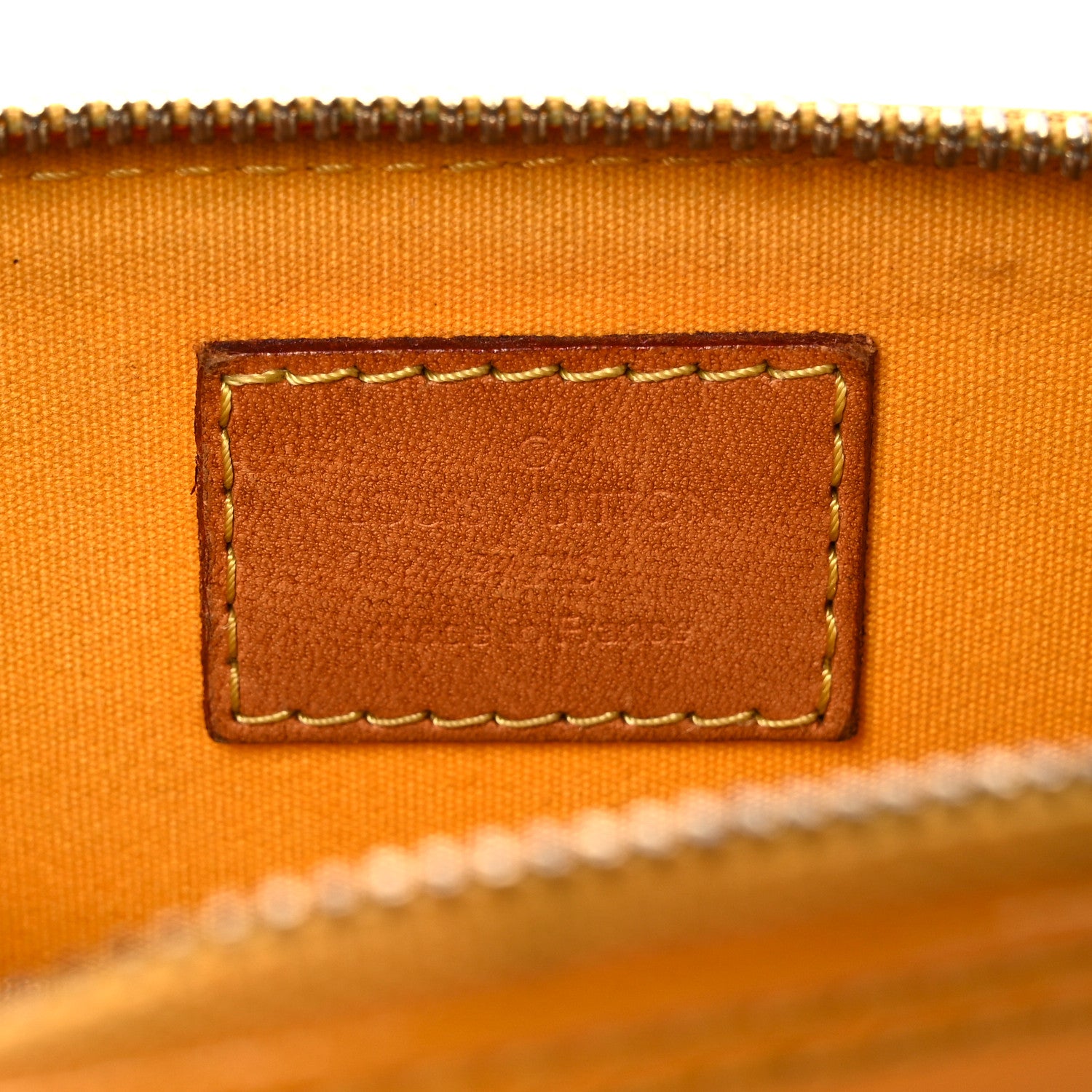 Louis Vuitton Vernis Alma BB Jaune Passion 5 of 17