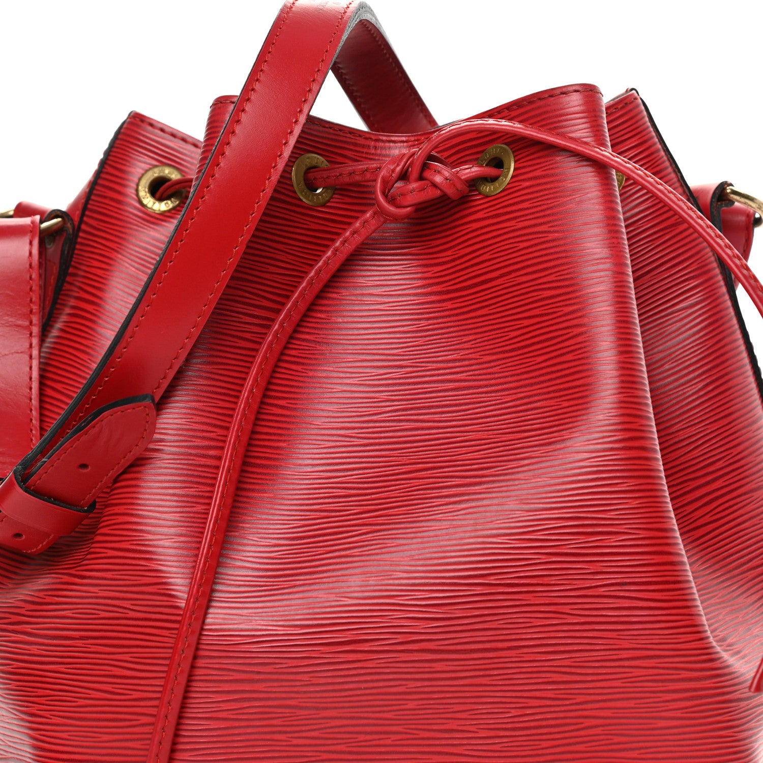 Louis Vuitton Epi Petit Noe Castillan Red 8 of 15