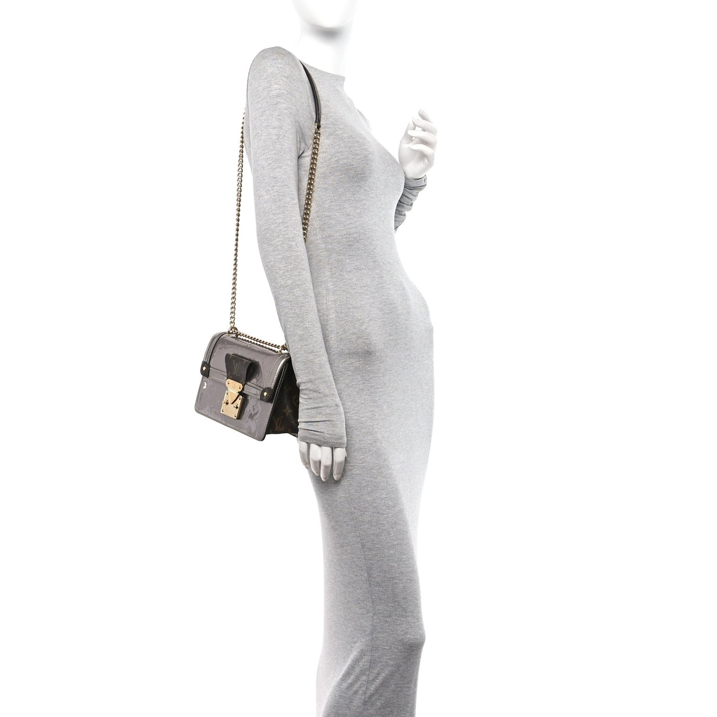Vernis Epi Monogram Wynwood Metallic Taupe Grey