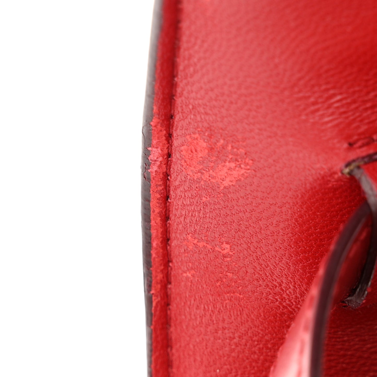 Box Calfskin Small Classic Box Flap Bag Red