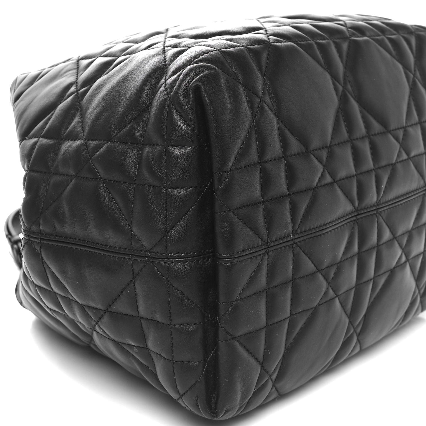 Calfskin Macrocannage Large Toujours Black