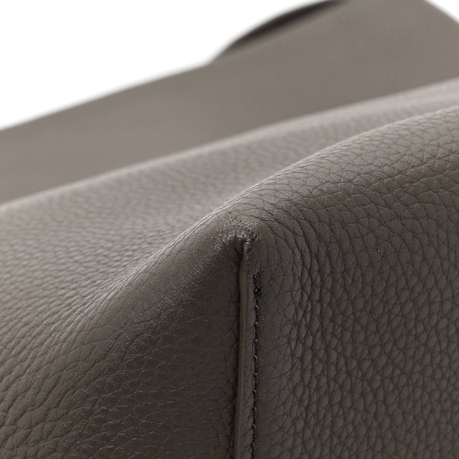 The Row Grained Calfskin Large N/S Park Tote Elephant 12 of 16