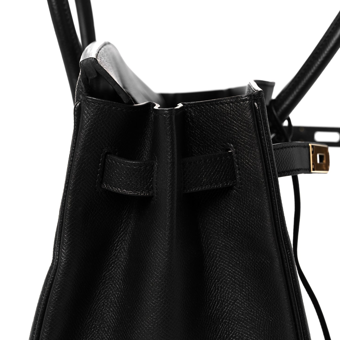 Epsom Birkin 35 Black