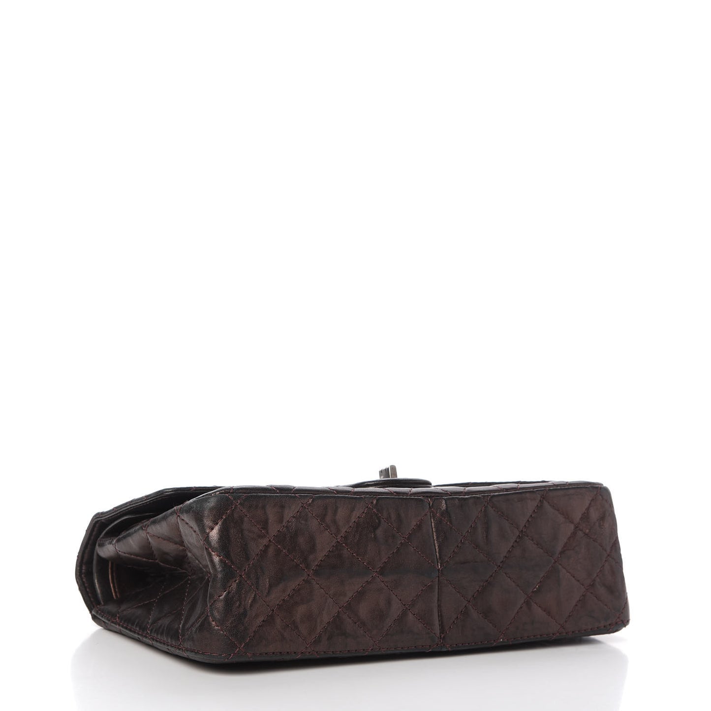 Metallic Aged Calfskin Quilted 2.55 Reissue 226 Flap Dark Copper