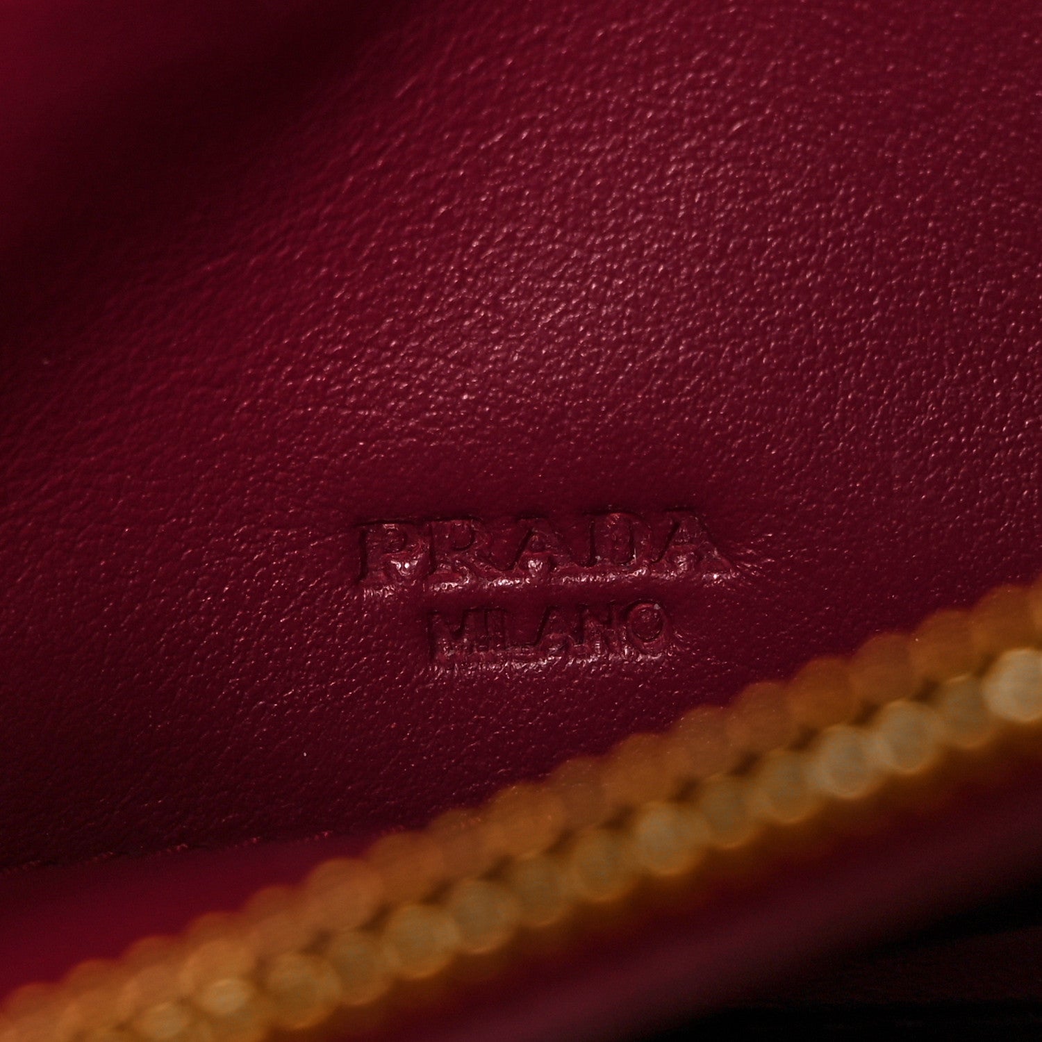 Prada Tessuto Quilted Mini Crossbody Wallet Ibisco 6 of 9