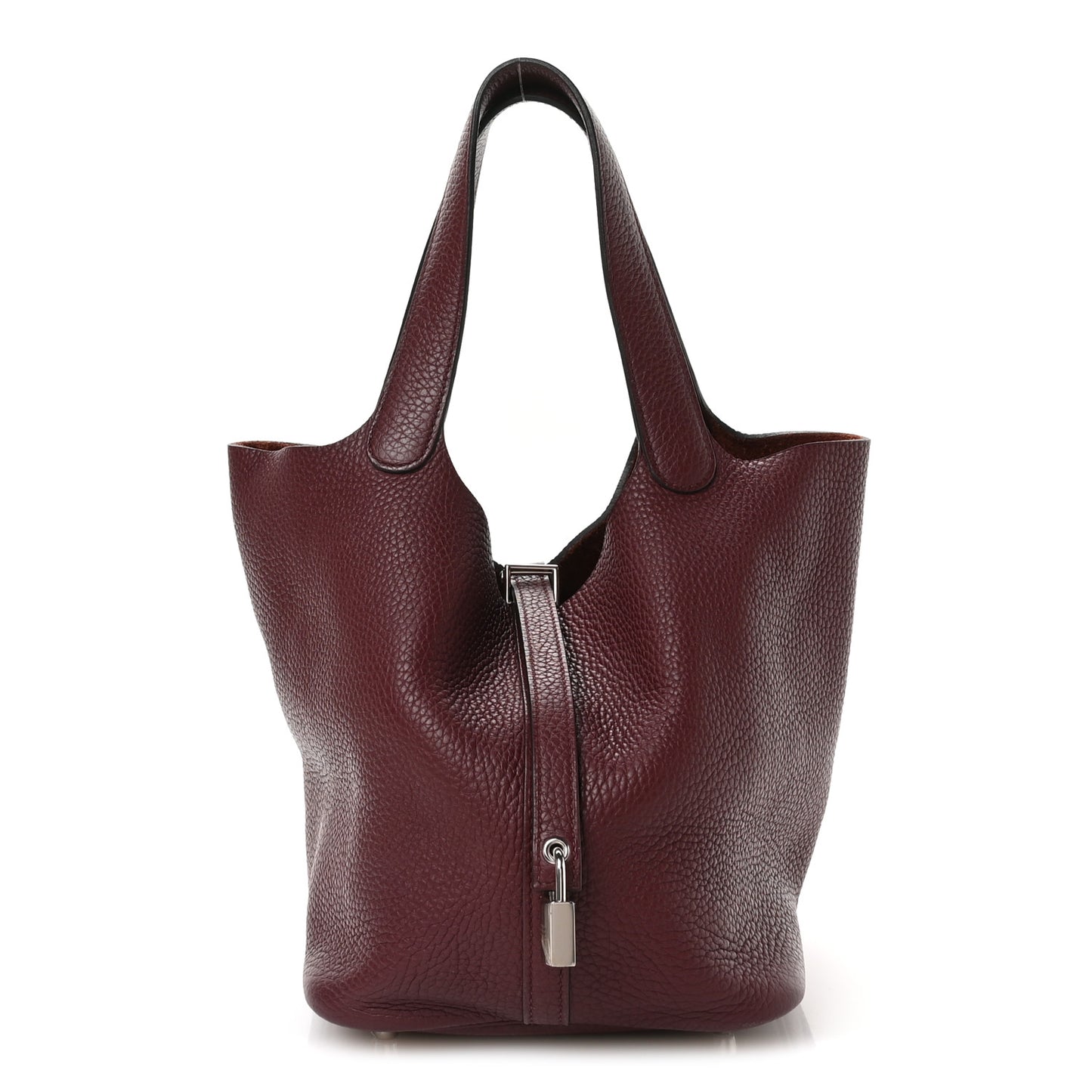 Taurillon Clemence Picotin Lock 22 MM Bordeaux