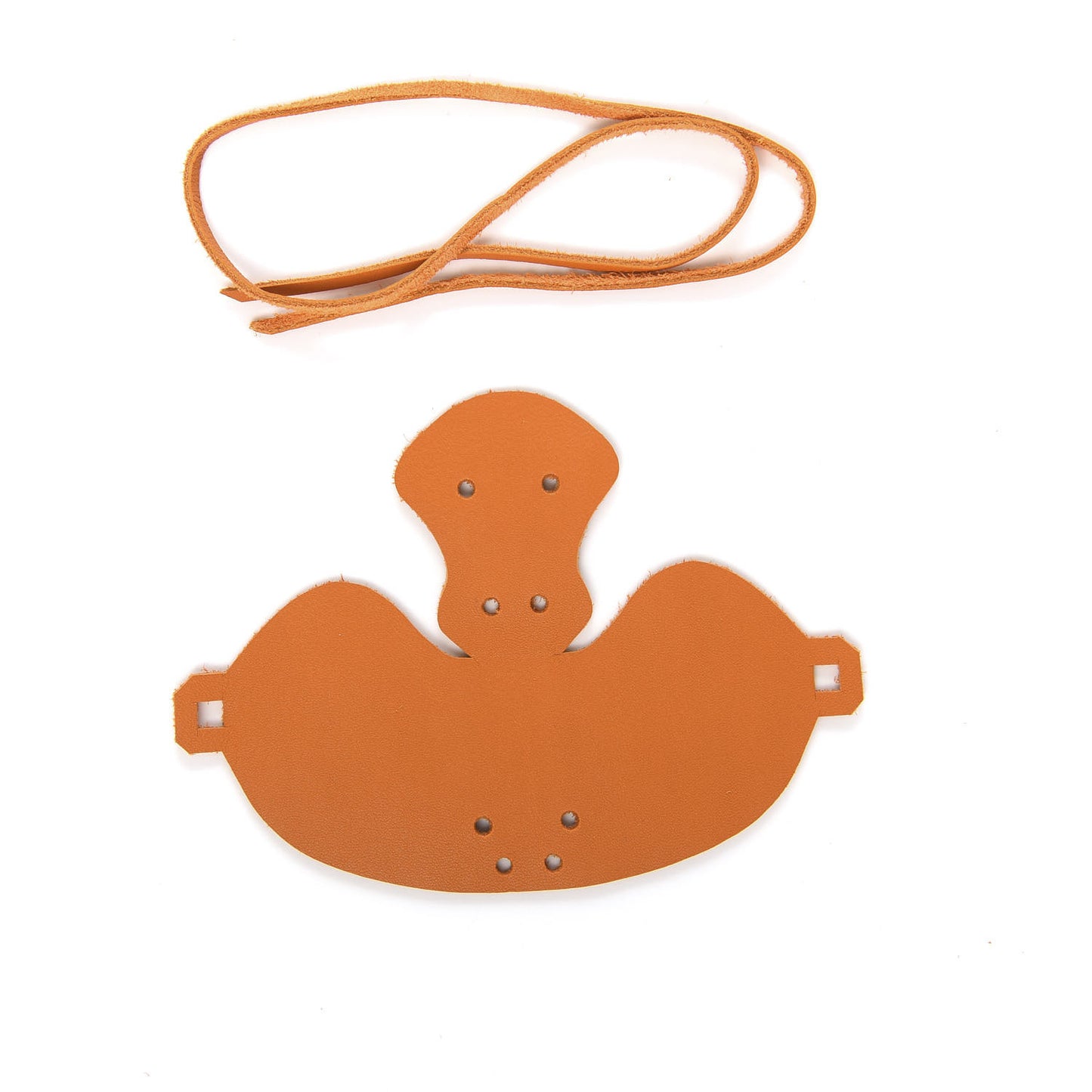 Milo Lambskin Tete De La Selle Charm Toffee