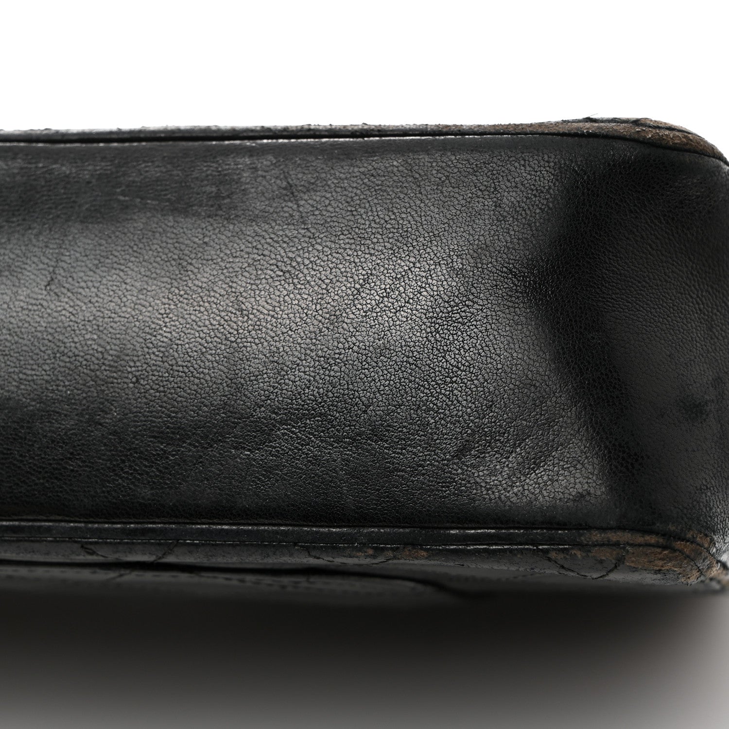 Chanel Lambskin Quilted Medium Double Flap Black 19 of 24