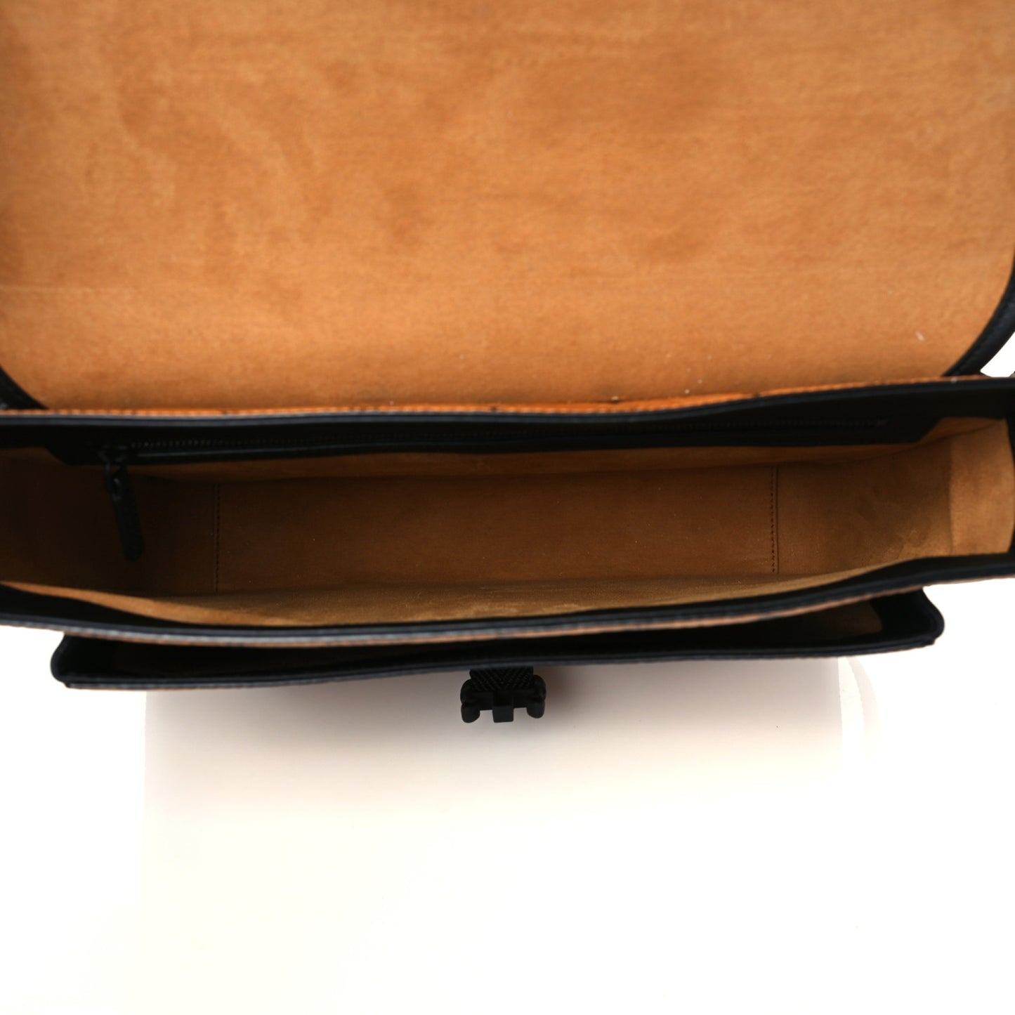 Visetos Medium Klassik Messenger Bag Cognac Black