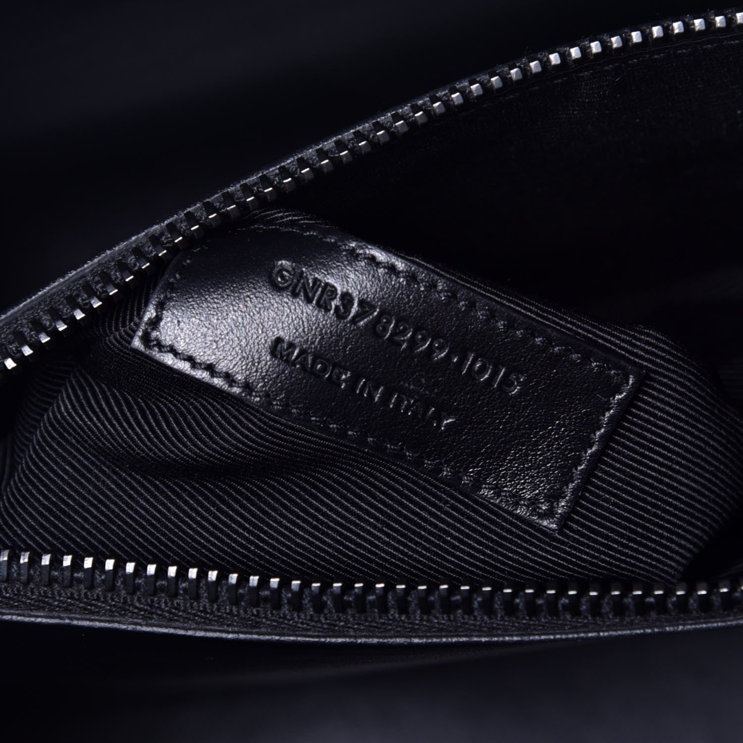 Saint Laurent Grained Calfskin Small Sac De Jour Dove Porcellana Black 8 of 12