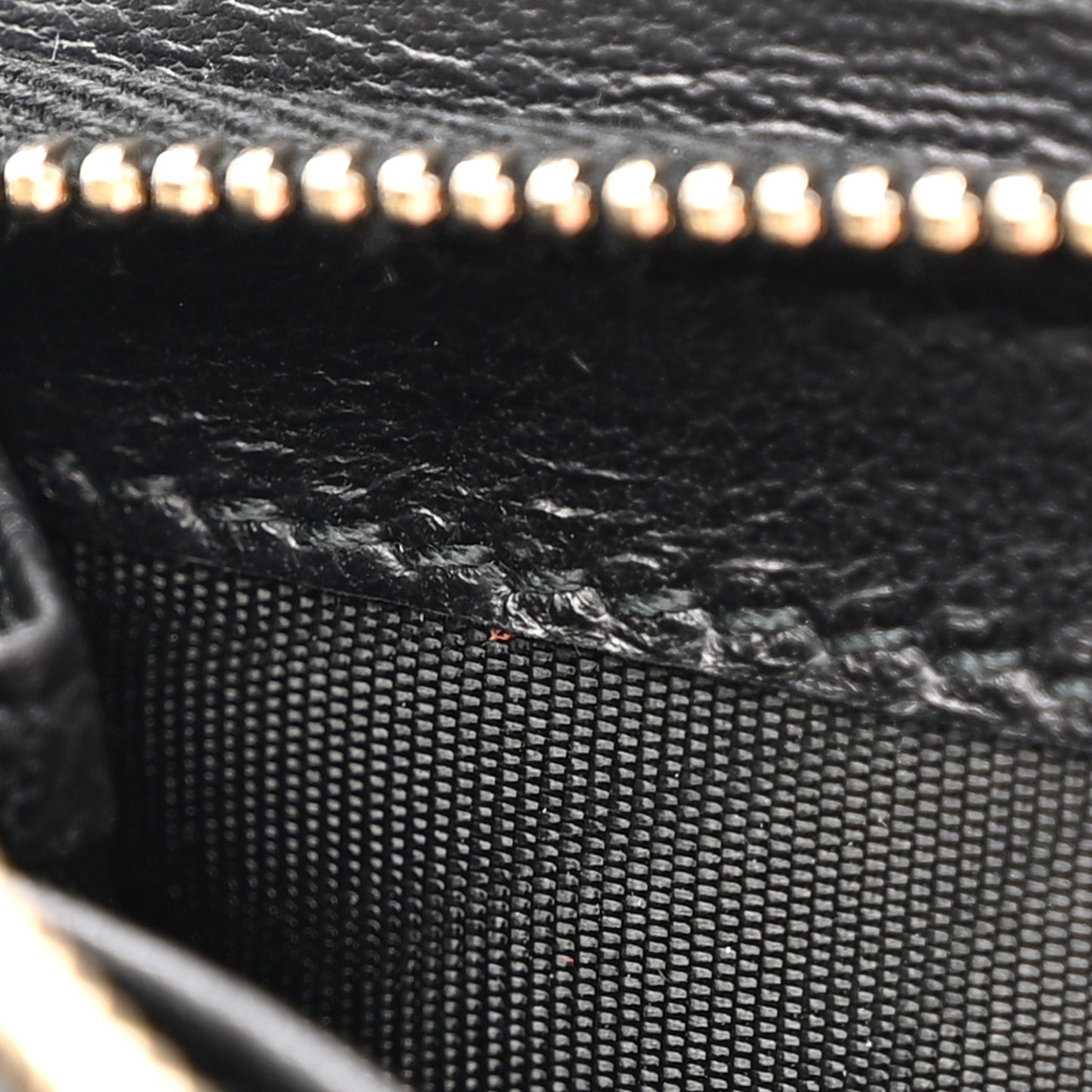 ALEXANDER MCQUEEN Calfskin Studded Wallet on Chain Black