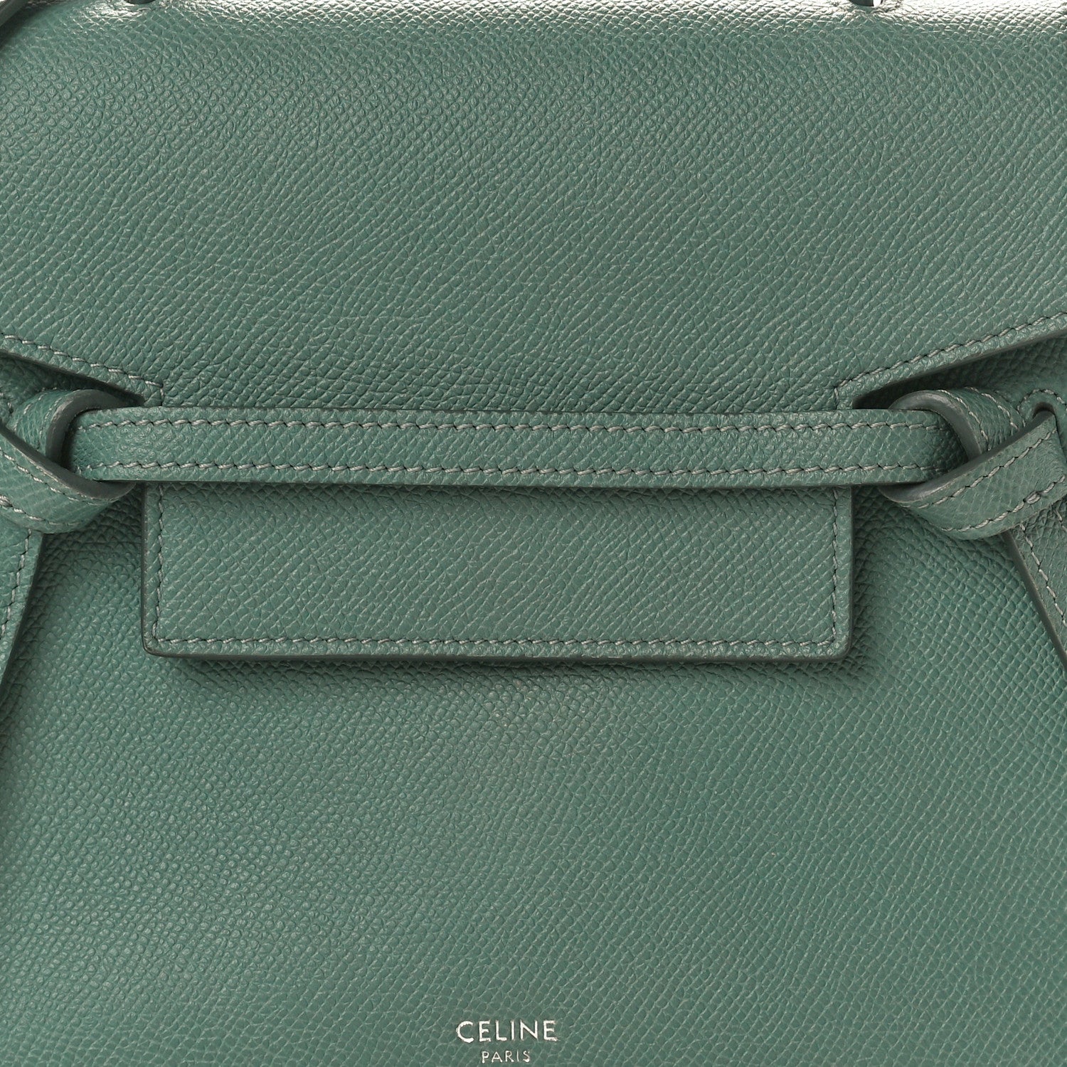 Celine Grained Calfskin Nano Belt Bag Celadon 7 of 9