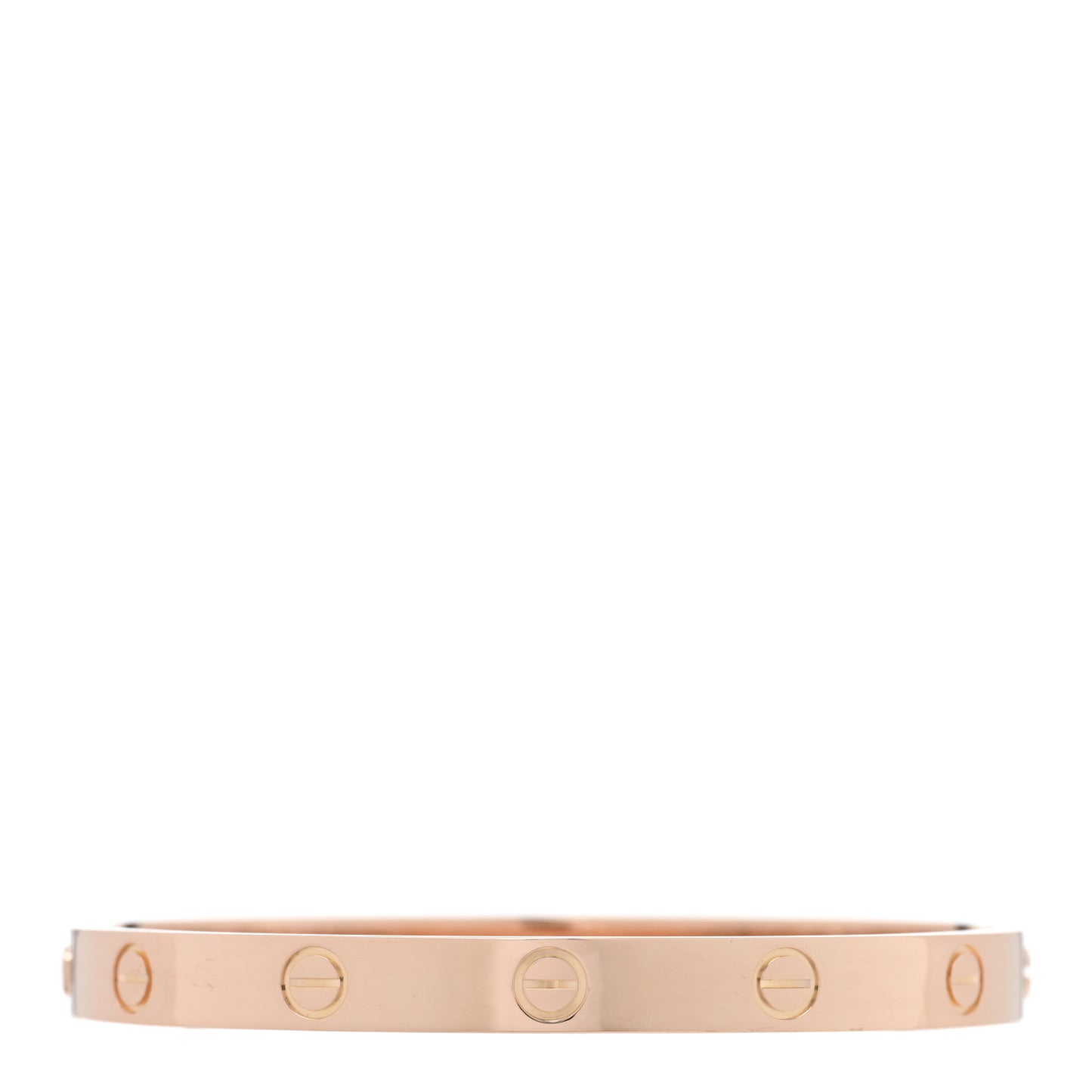18K Pink Gold LOVE Bracelet 17