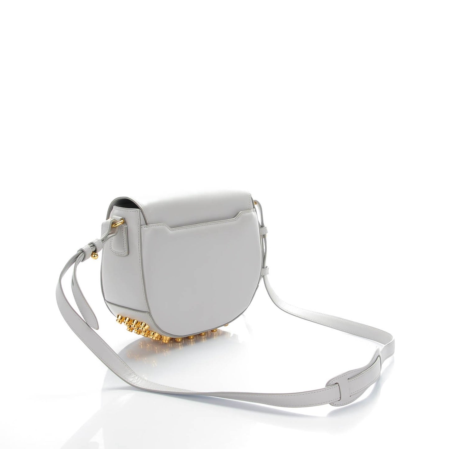 Calfskin Small Lia Sling Sweatshirt Pale Gold Hardware