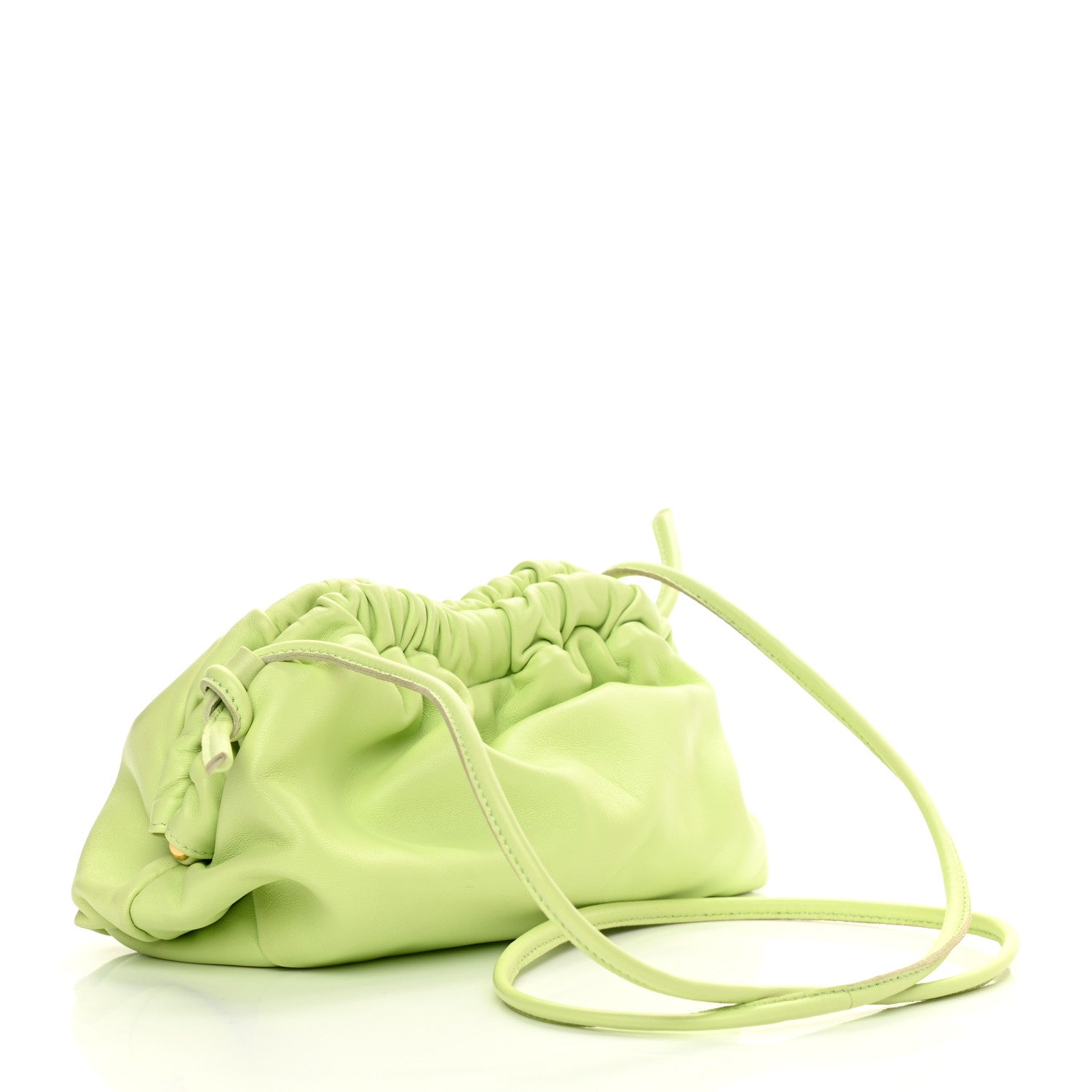 Mansur Gavriel Lambskin Mini Cloud Clutch Mint 4 of 21
