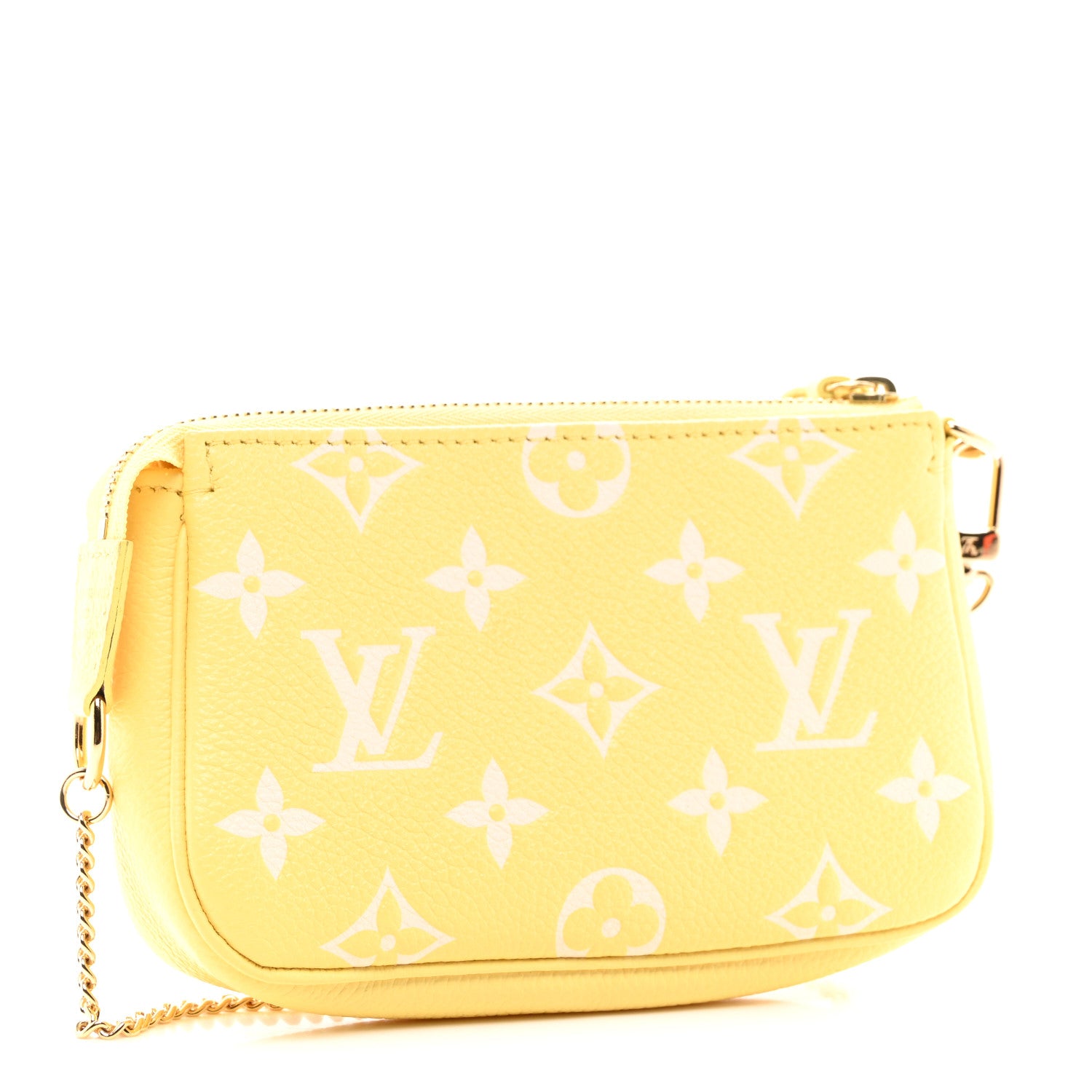 Louis Vuitton Empreinte Monogram Mini Pochette Accessories Lemon Curd Yellow 3 of 7