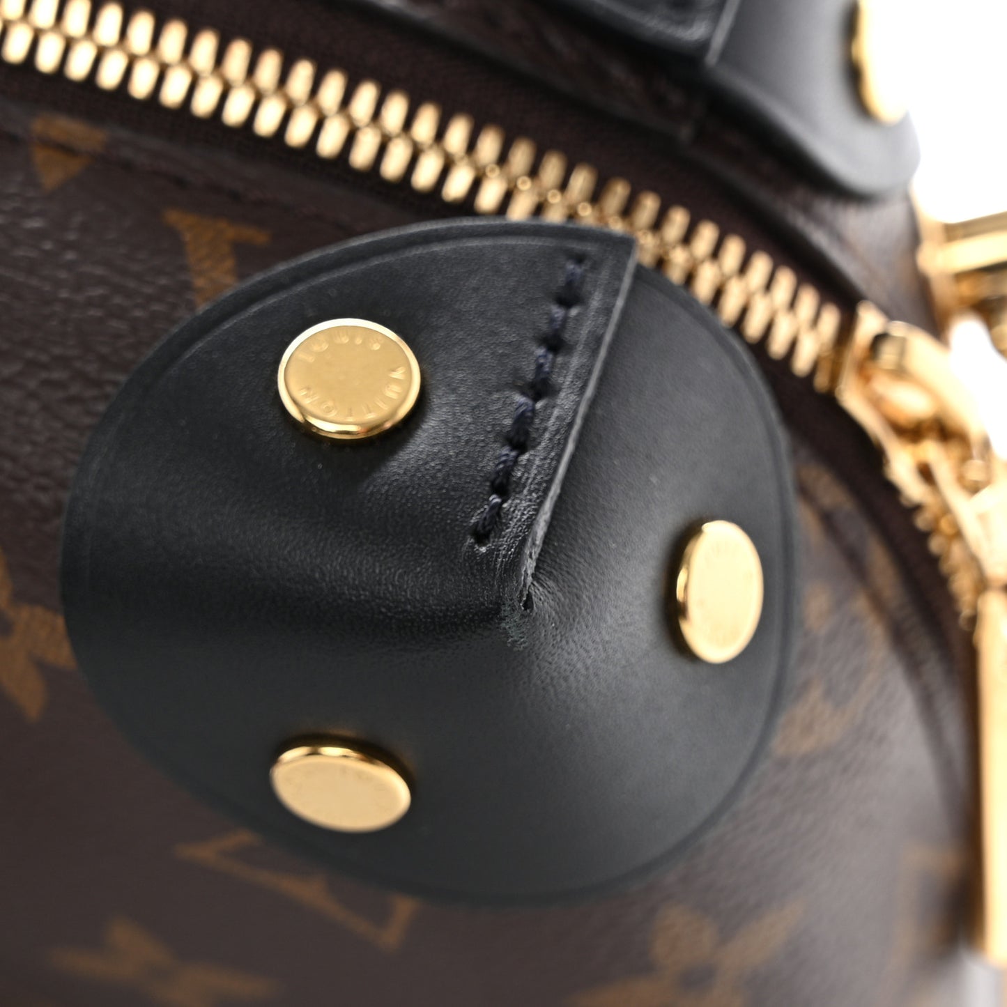 Monogram Petite Malle Souple Black