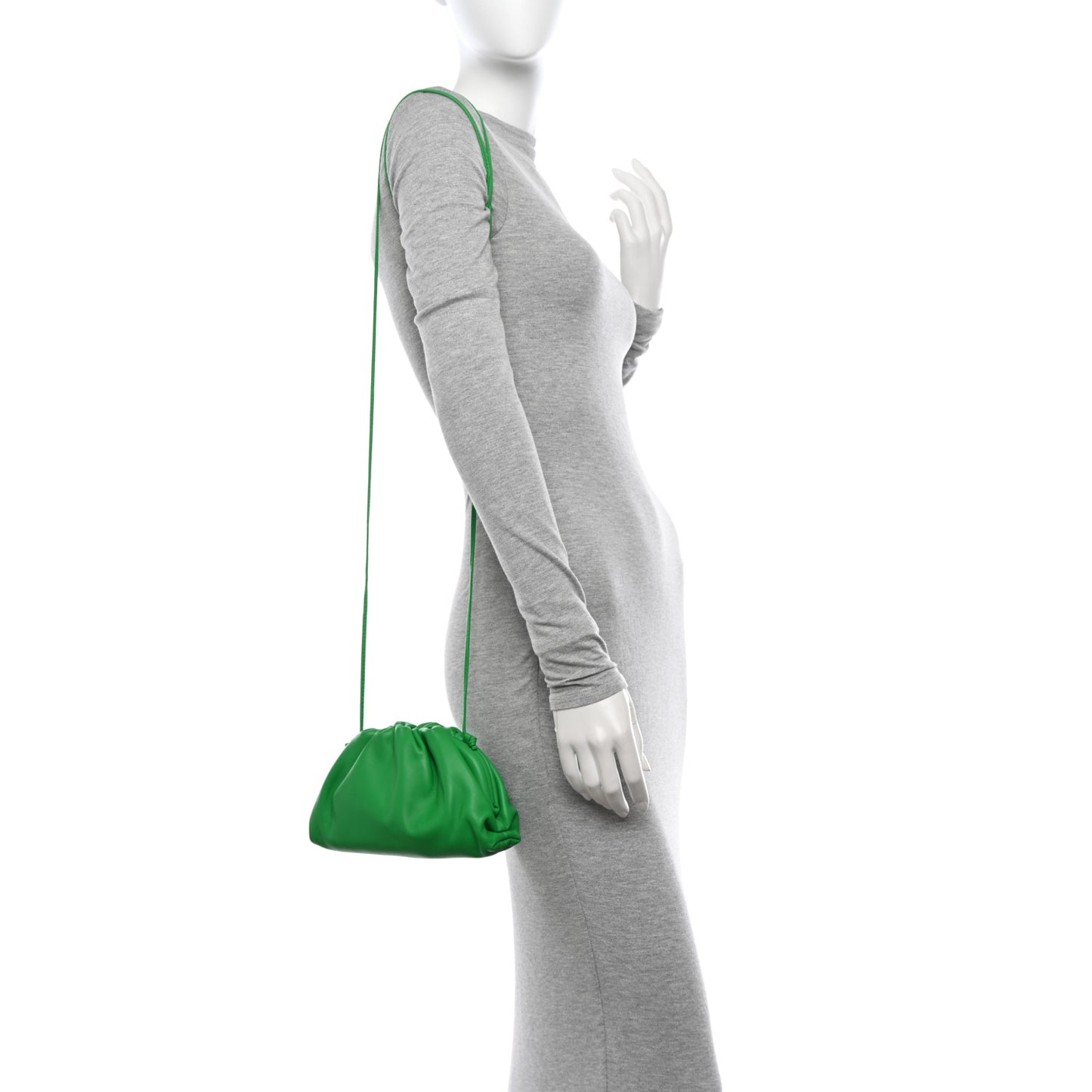 Butter Calfskin The Mini Pouch Parakeet