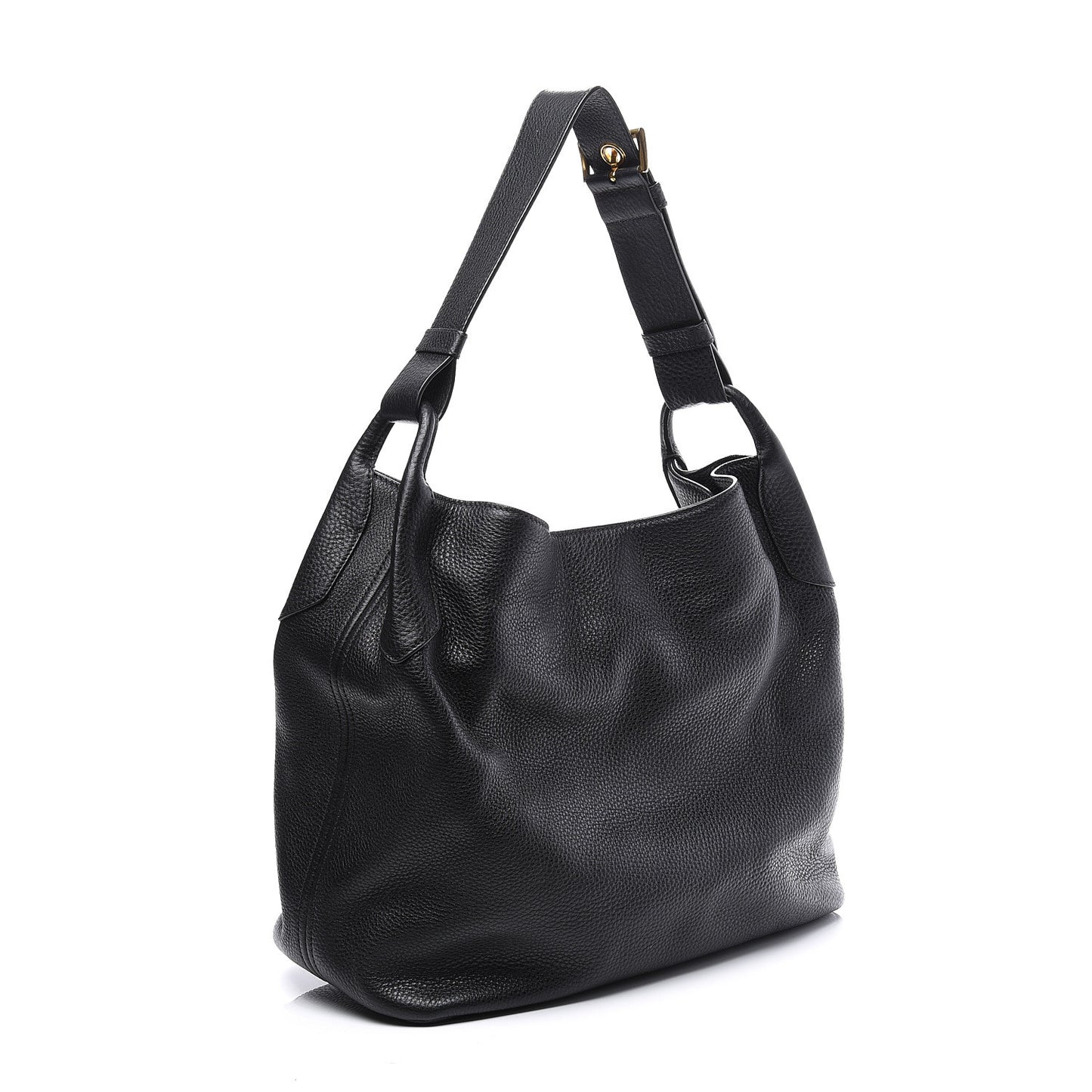 Vitello Daino Hobo Black